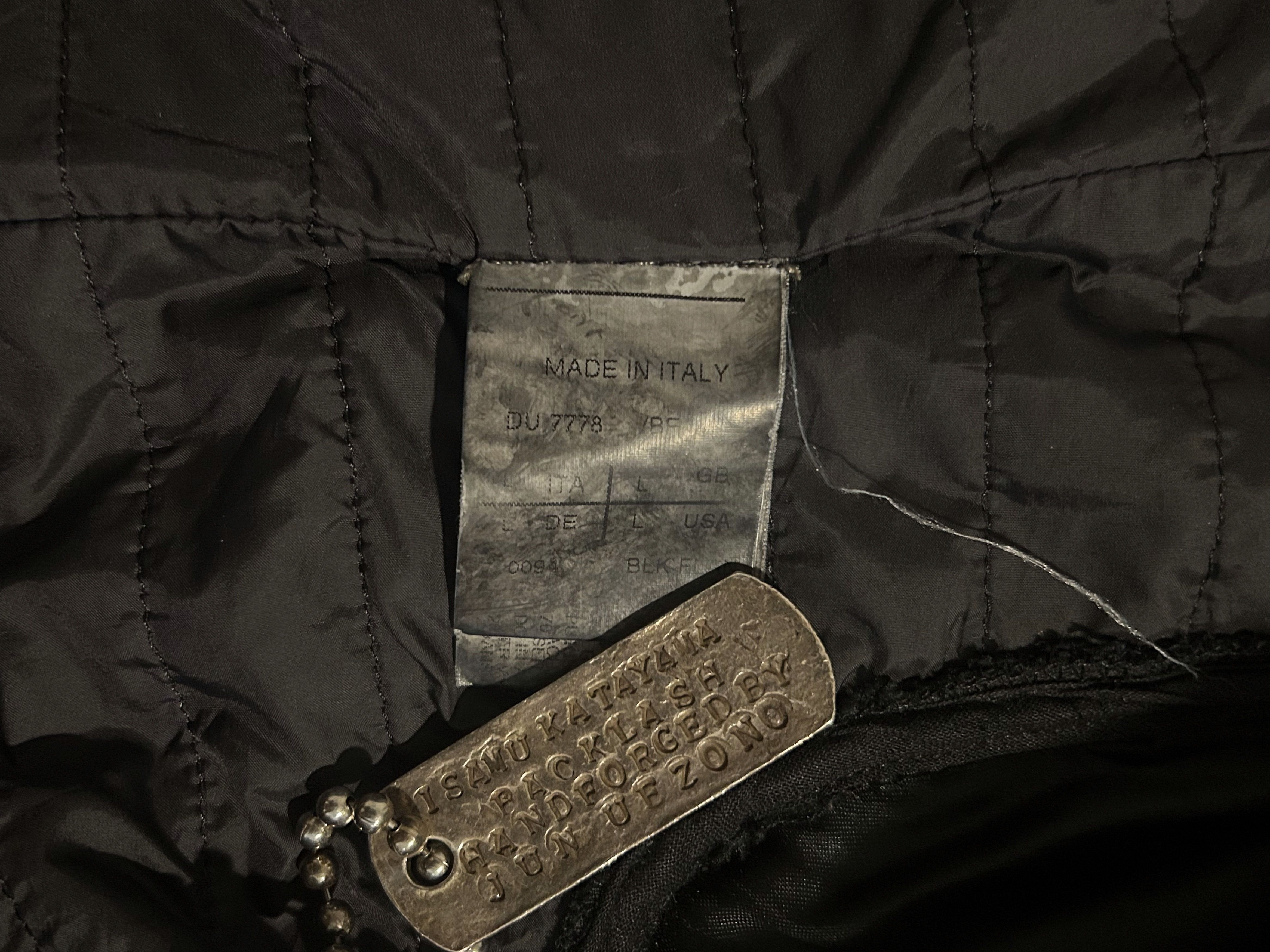 Rick Owens Rick Owens FW09 'Crust' Hybrid Leather Waxed Worker Jacket Size US L / EU 52-54 / 3 - 7 Thumbnail