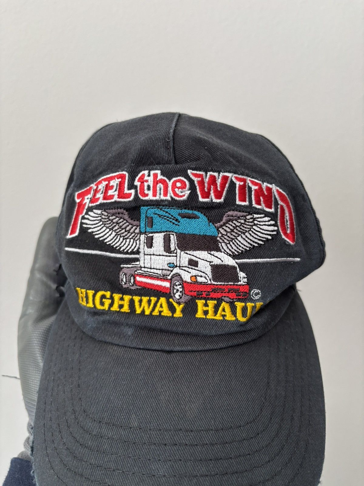 Vintage Vintage Black Truck Hat Size ONE SIZE - 2 Thumbnail