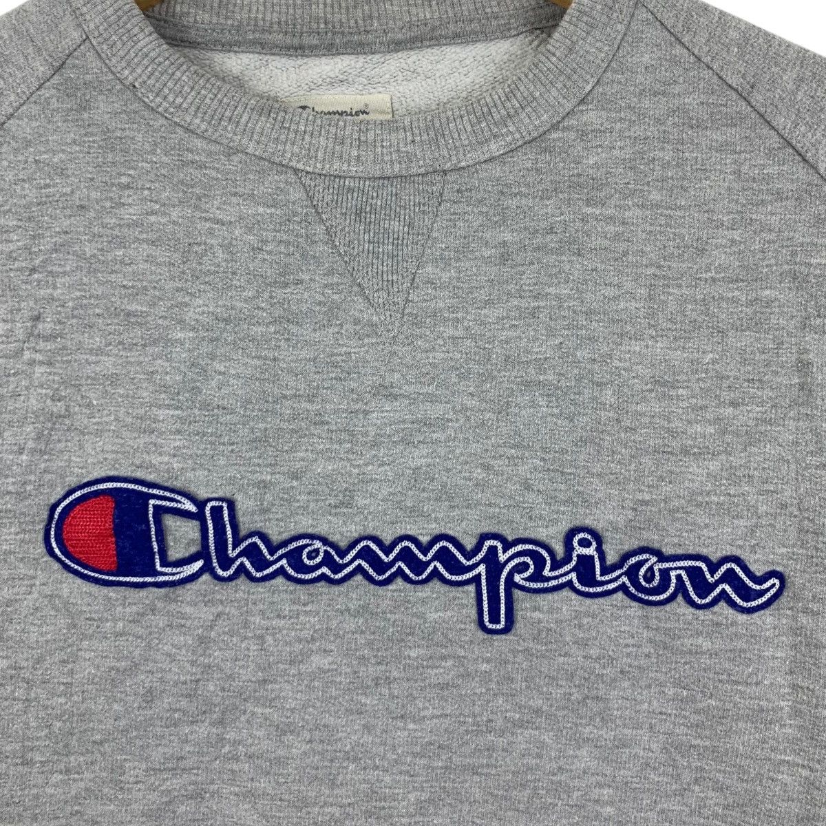 Champion Vintage CHAMPION USA Script Embroidered Brand Grey Size US S / EU 44-46 / 1 - 3 Thumbnail