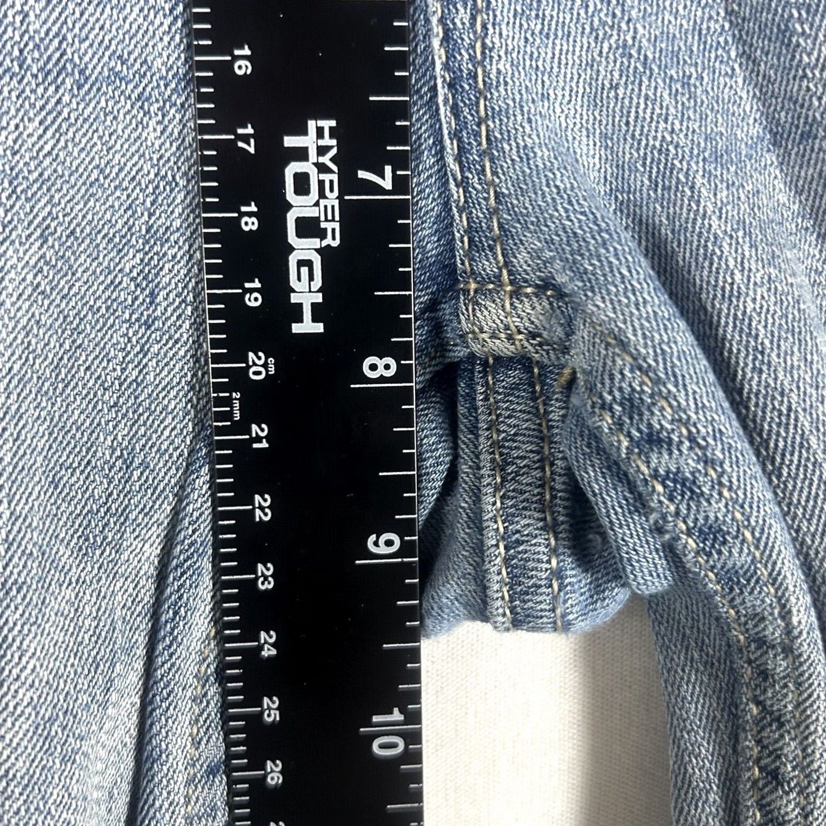 Vintage Aéropostale Bayla Skinny Jeans Womens Low Rise Denim Size 5 Short Blue Size 27" / US 4 / IT 40 - 7 Thumbnail