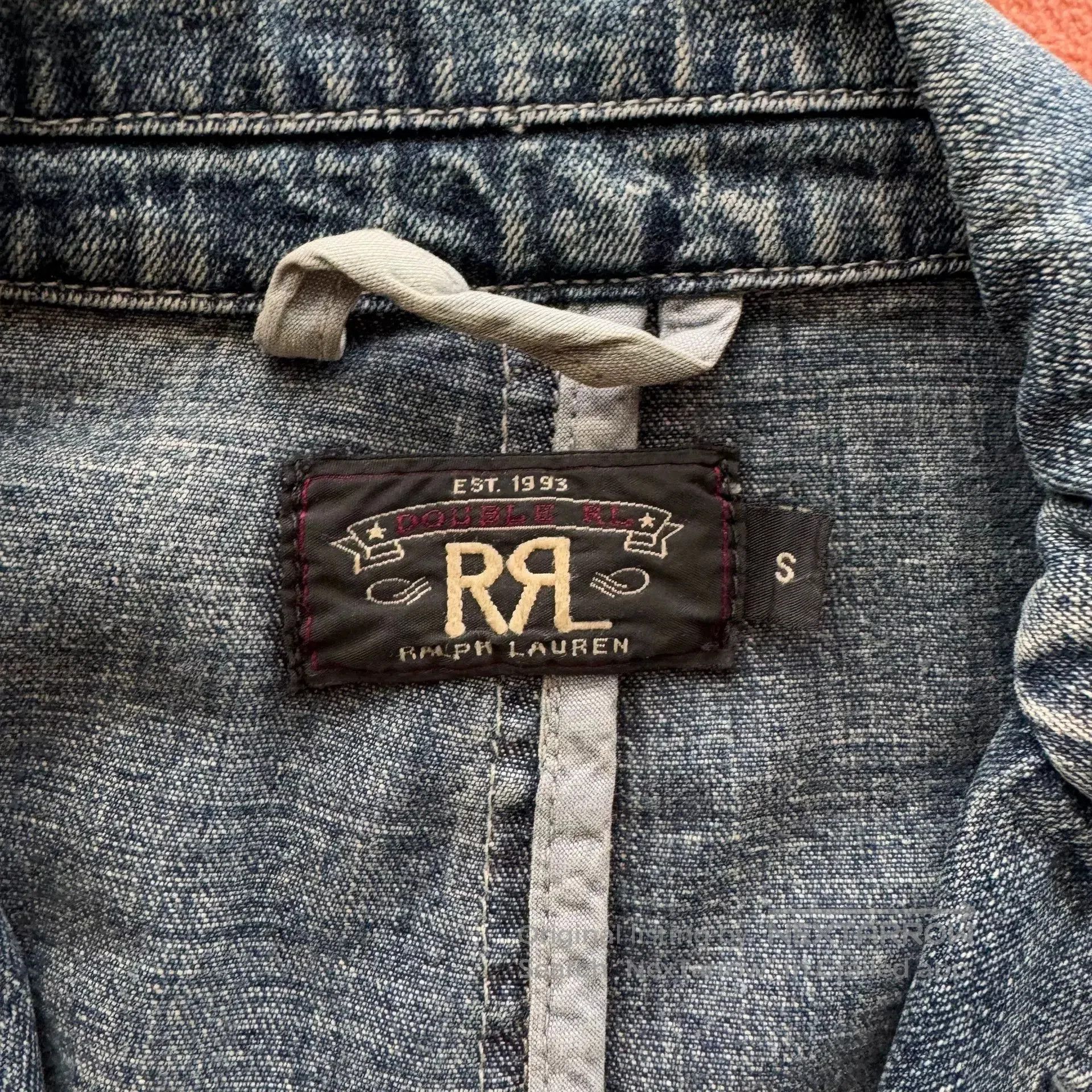 RRL Ralph Lauren RRL Ralph Lauren Double RL Denim Jacket. Size US S / EU 44-46 / 1 - 3 Thumbnail
