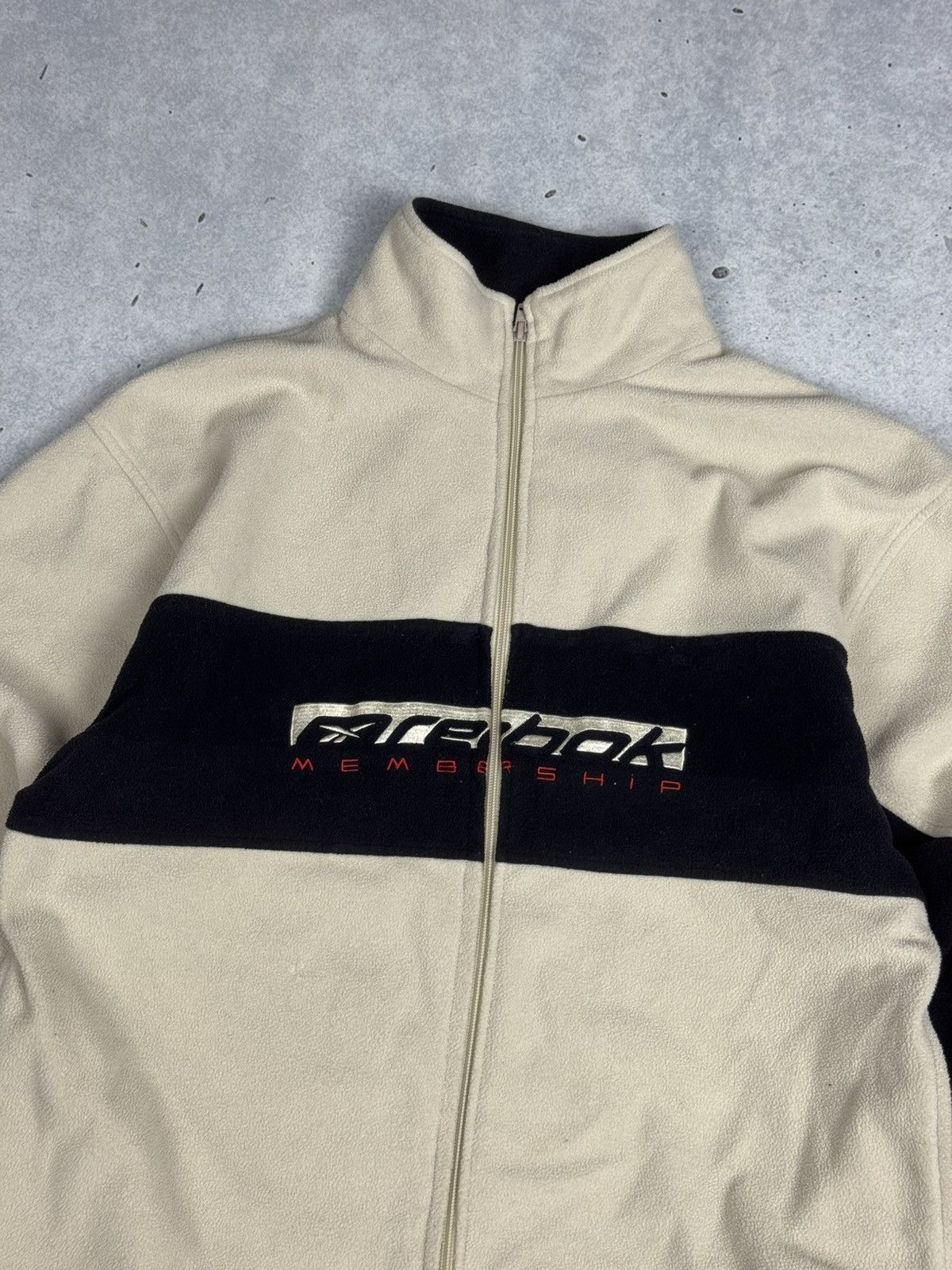 Reebok Vintage Reebok Fleece Spell Out Y2K Zip Hoodie Size US M / EU 48-50 / 2 - 3 Thumbnail