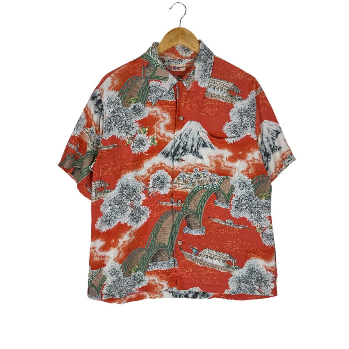 Sun Surf 🔥SUN SURF TOYO ENT FUJI ALOHA SHIRTS Size US S / EU 44-46 / 1 - 2 Thumbnail