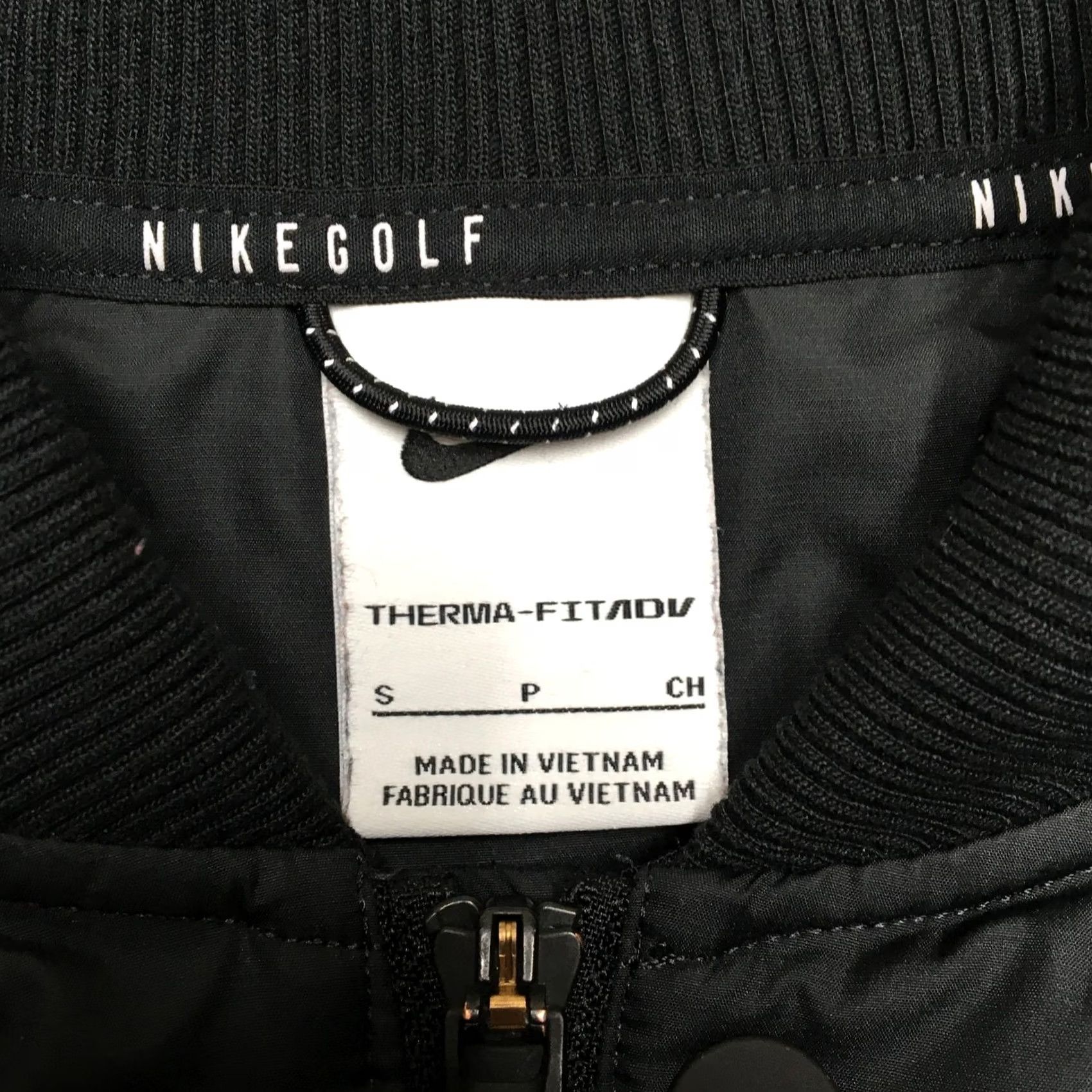 Nike Nike Therma-FIT ADV Jacket Mens Small Black Golf Down Puffer Bomber DA2865-010 Size US S / EU 44-46 / 1 - 7 Thumbnail