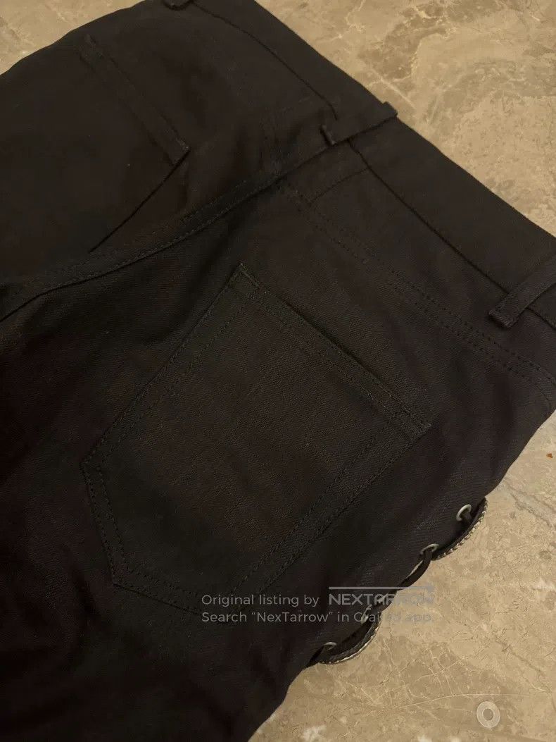 Saint Laurent Paris Saint Laurent Paris Western Black Denim Jeans Size US 28 / EU 44 - 9 Thumbnail