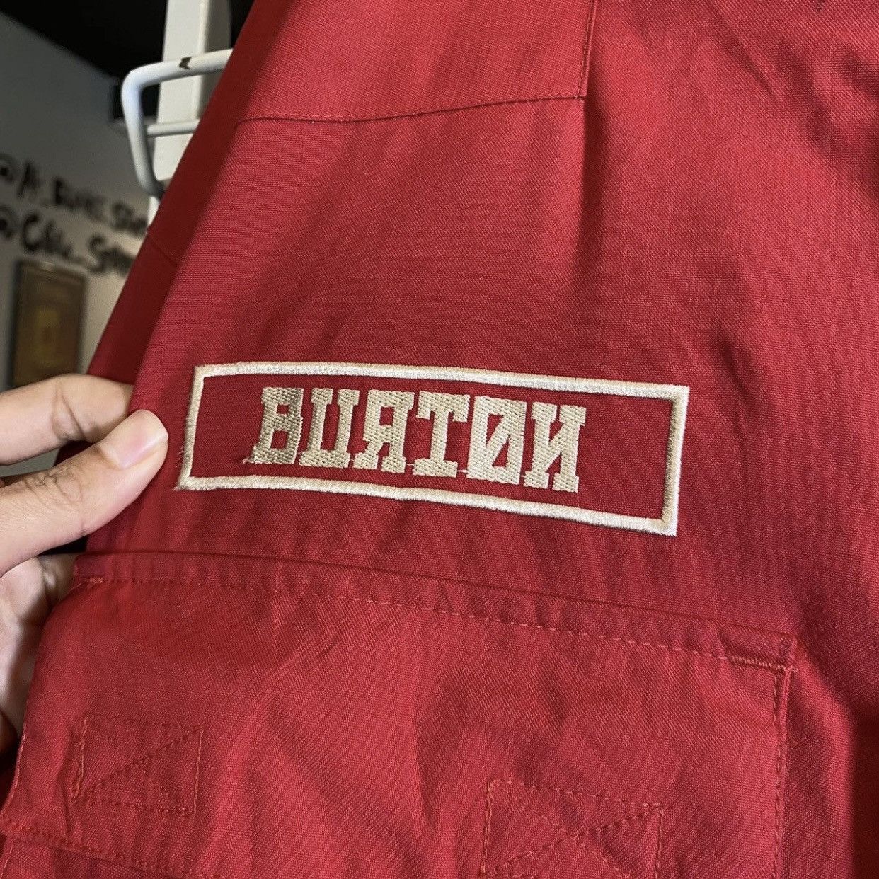 Burton Burton Ronin multi-pocket red snowboarding jackets Size US L / EU 52-54 / 3 - 9 Thumbnail