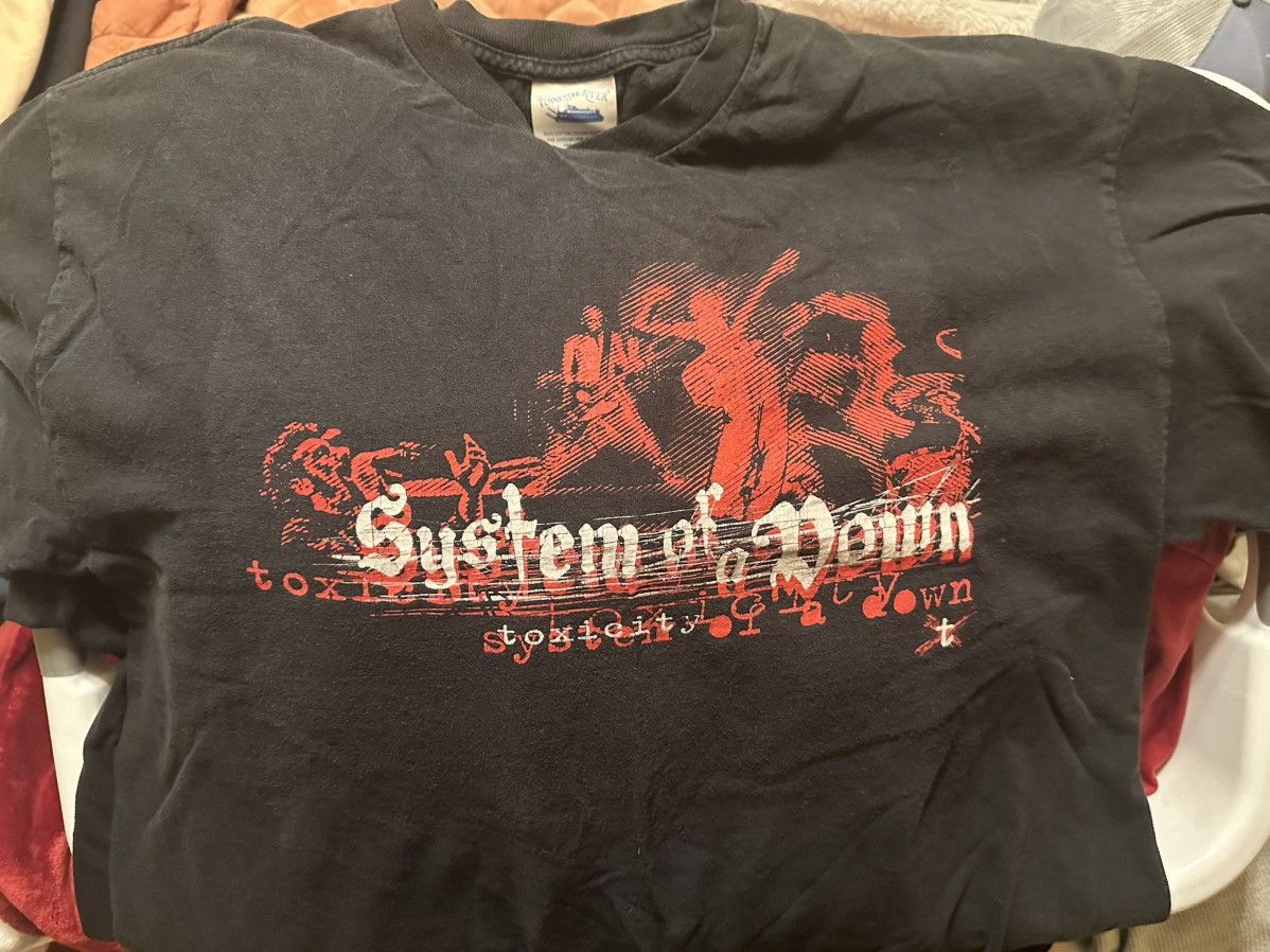 Other System of a Down Toxicity vintage tee, by Tennessee River Size US XL / EU 56 / 4 - 1 Thumbnail