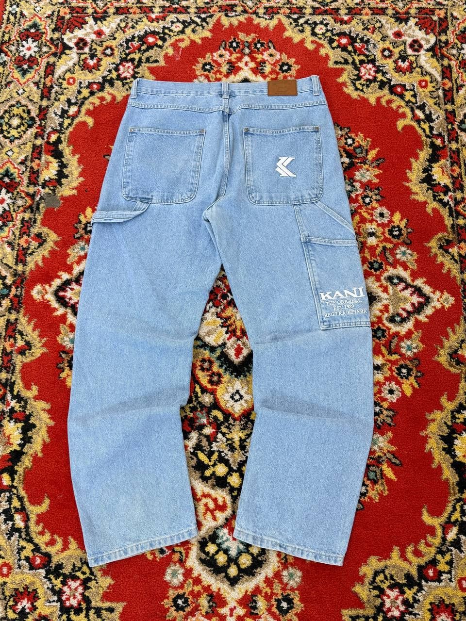 Japanese Brand baggy flared bootcut balenci style y2k hype jeans Size US 32 / EU 48 - 12 Thumbnail