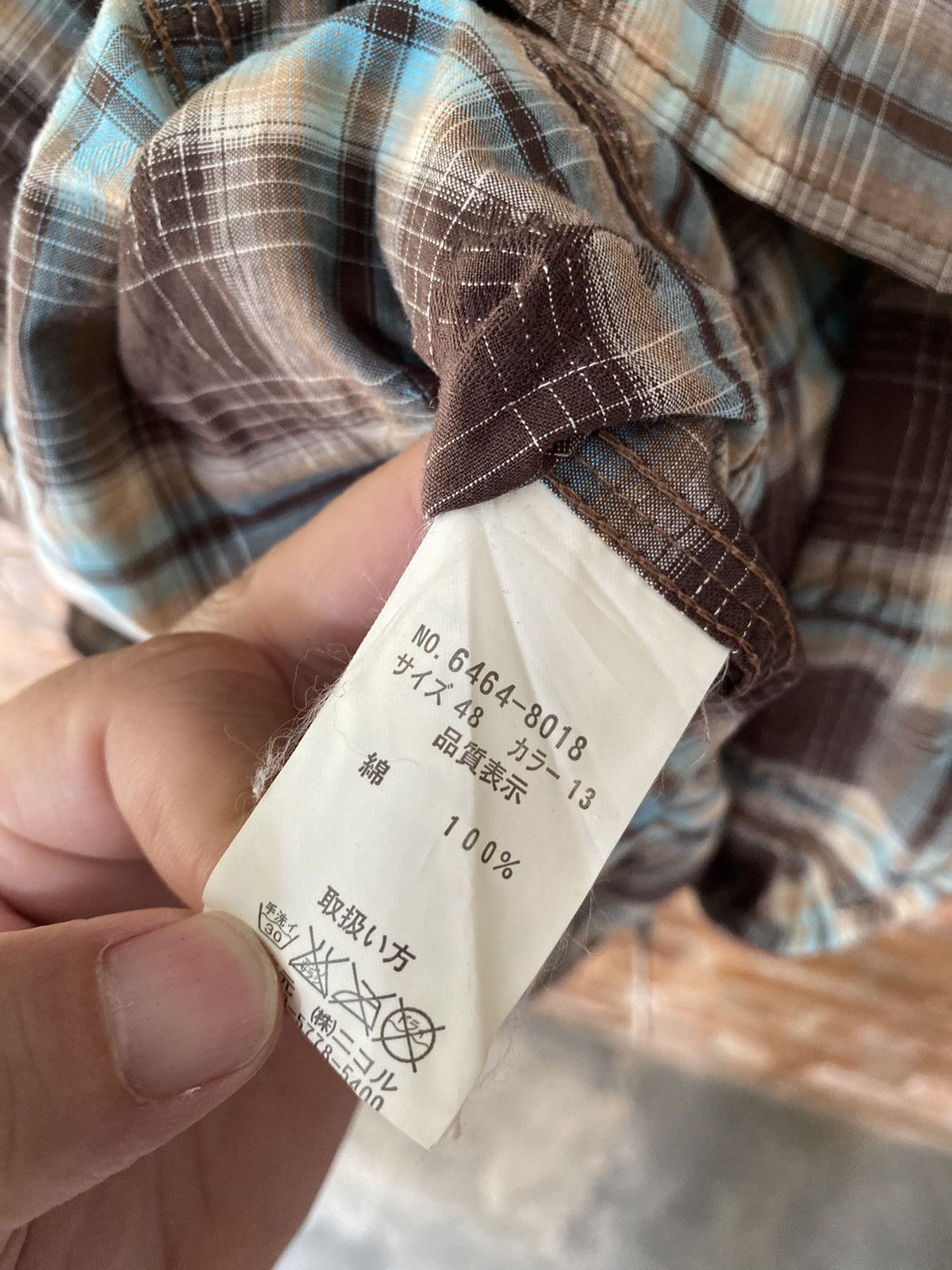 Tornado Mart 2000s Nicole for Men TRIBAL floral shadow flannel Size US M / EU 48-50 / 2 - 16 Thumbnail