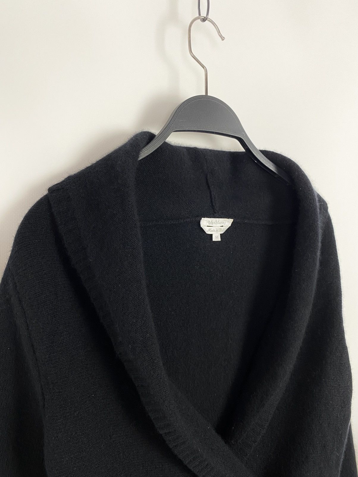 Max Mara Max Mara Cashmere Blend 3/4 Sleeve Shawl Collar Cardigan Size M / US 6-8 / IT 42-44 - 2 Thumbnail