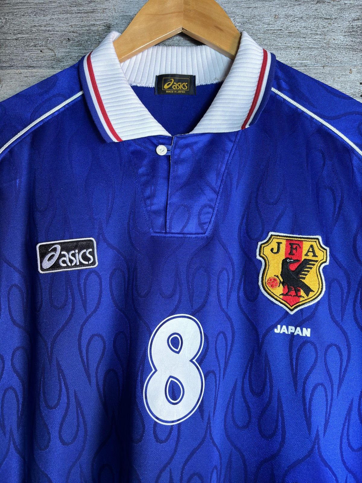 Asics Vintage 1998 Japan Home Jersey 🔥 Size US XL / EU 56 / 4 - 3 Thumbnail