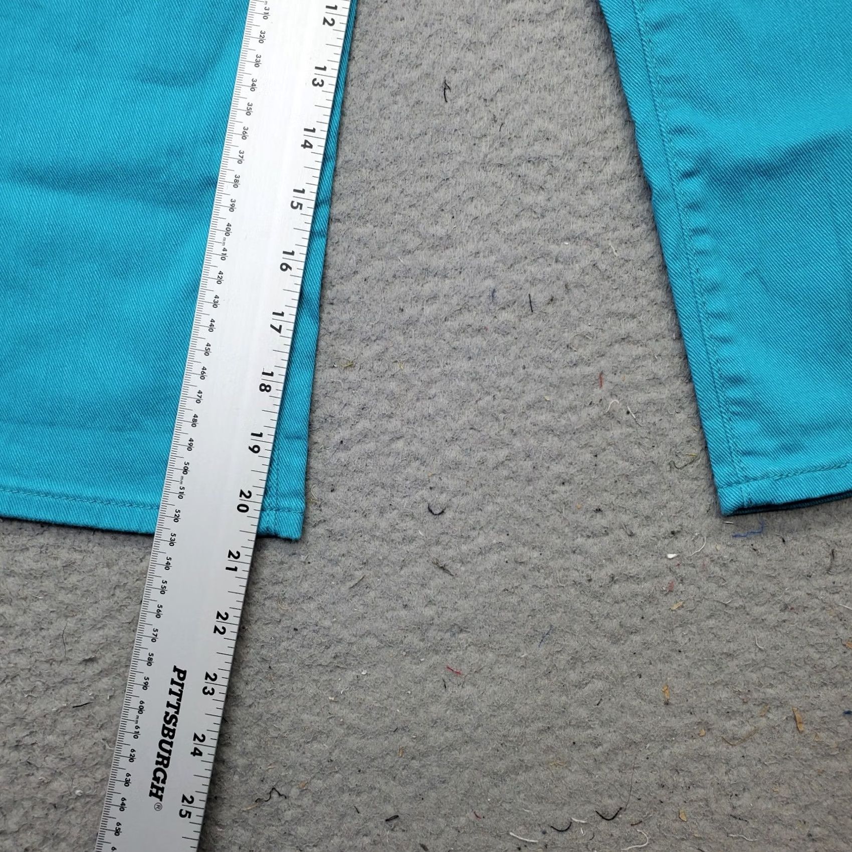 Levi's Levi's Cropped Jeans Womens 10 Blue Denim Medium Wash 5-Pockets Straight Leg Size 32" / US 10 / IT 46 - 4 Thumbnail