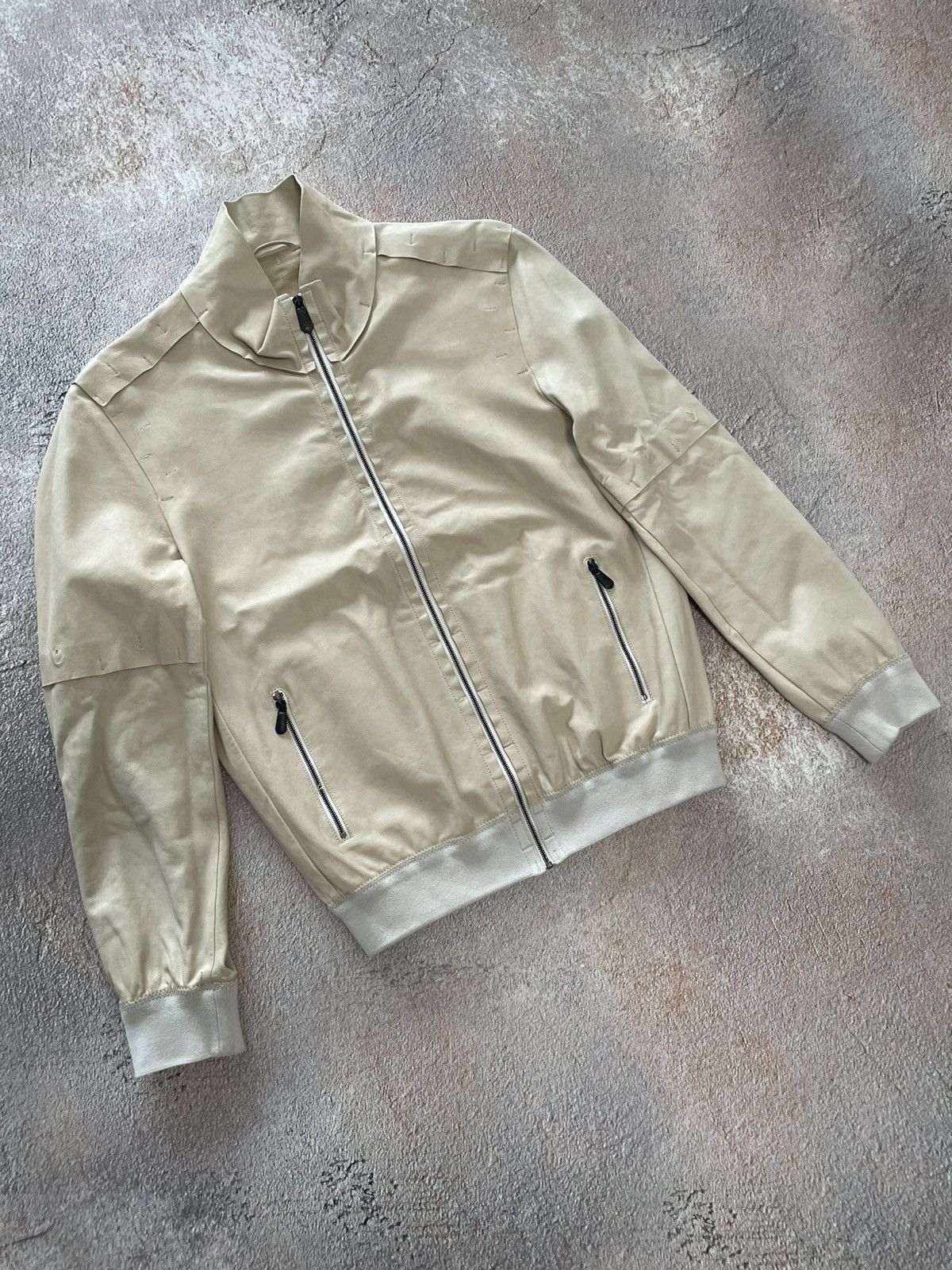 Bottega Veneta Bottega Veneta Light Leather Jacket Size S / US 4 / IT 40 - 1 Thumbnail