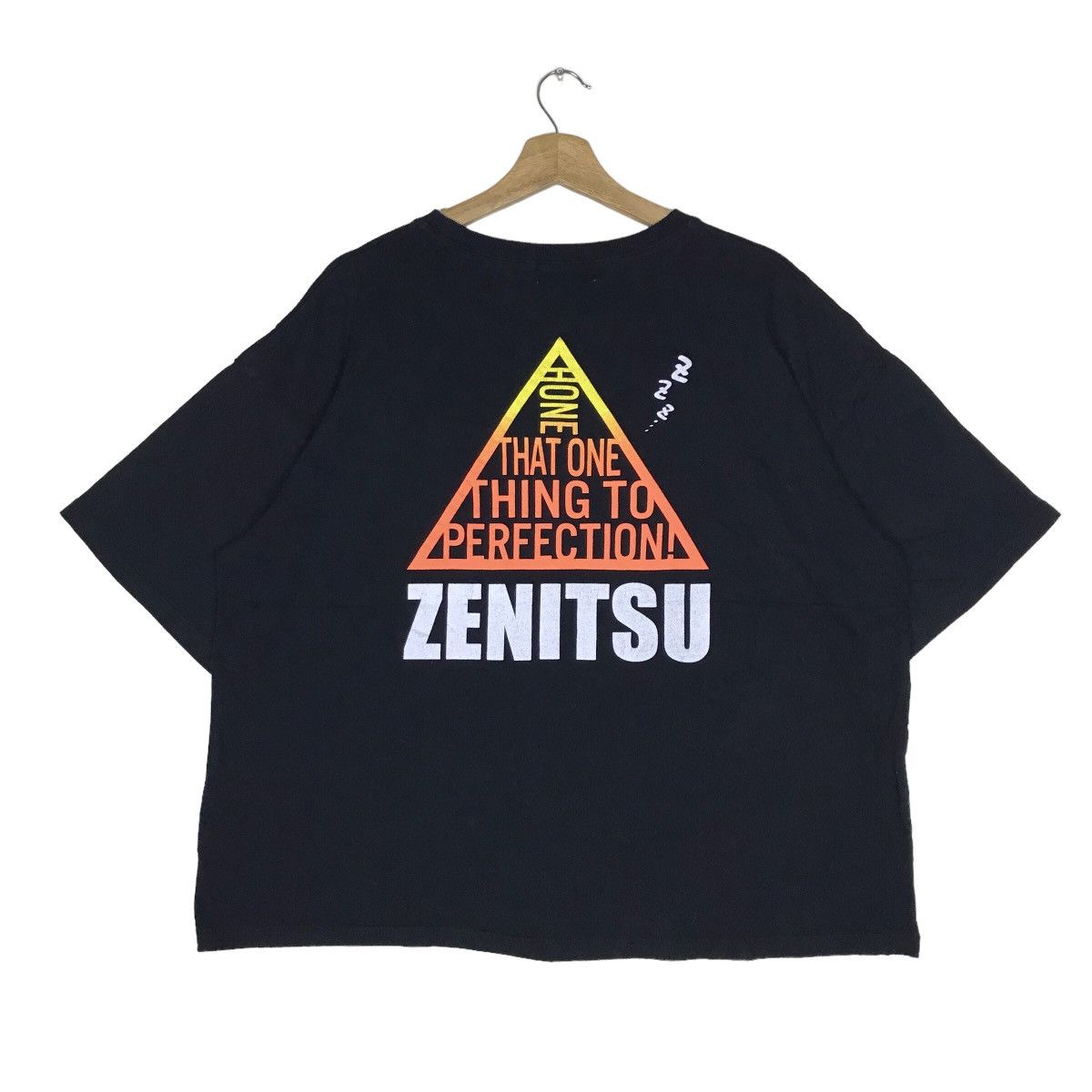 Japanese Brand Japanese Anime Zenitsu Agatsuma Kimetsu No Yaiba Oversize Size US XXL / EU 58 / 5 - 6 Thumbnail