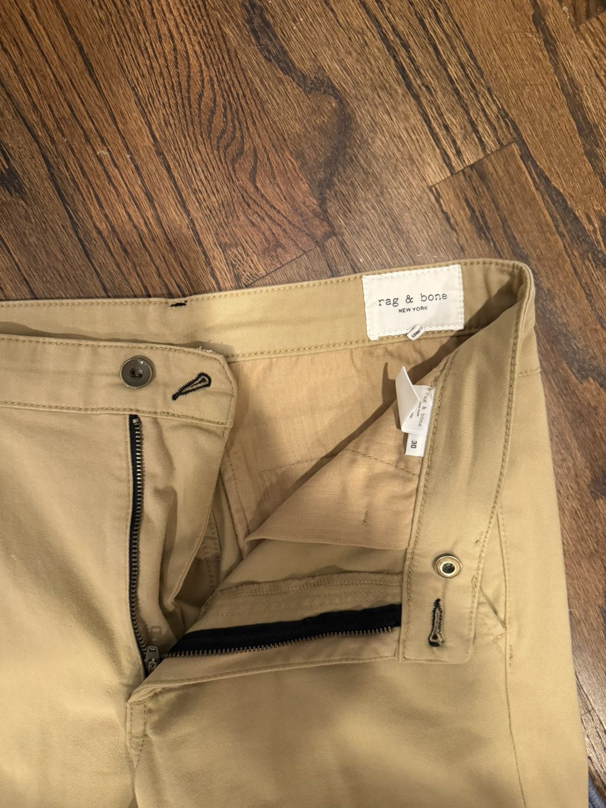 Rag & Bone Rag & Bone Fit 2 Stretch Chino (Color: Cornstalk) Size US 30 / EU 46 - 2 Thumbnail