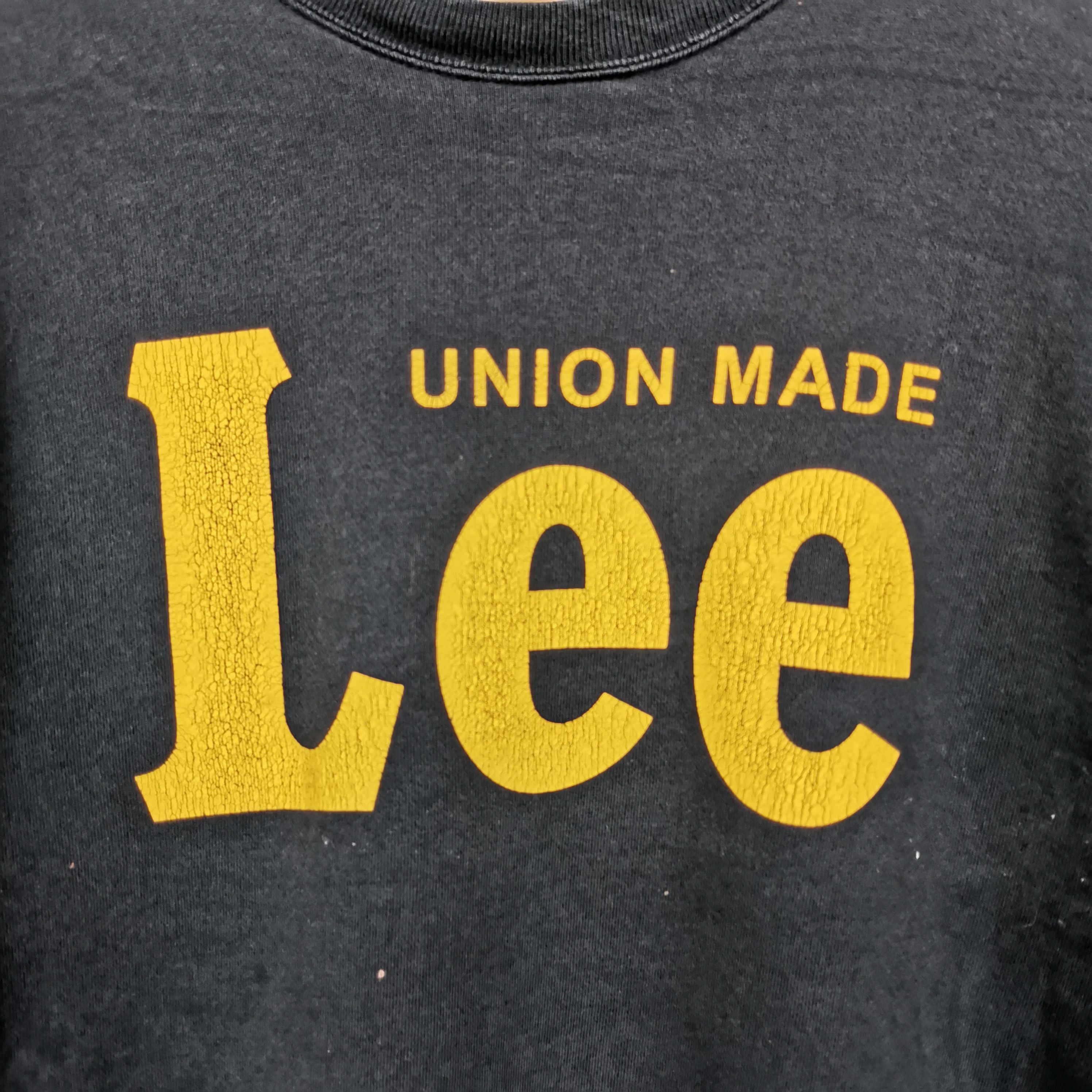Lee Vintage 90s LEE Sweatshirt Jumper Union Made Sweater Size US L / EU 52-54 / 3 - 5 Thumbnail