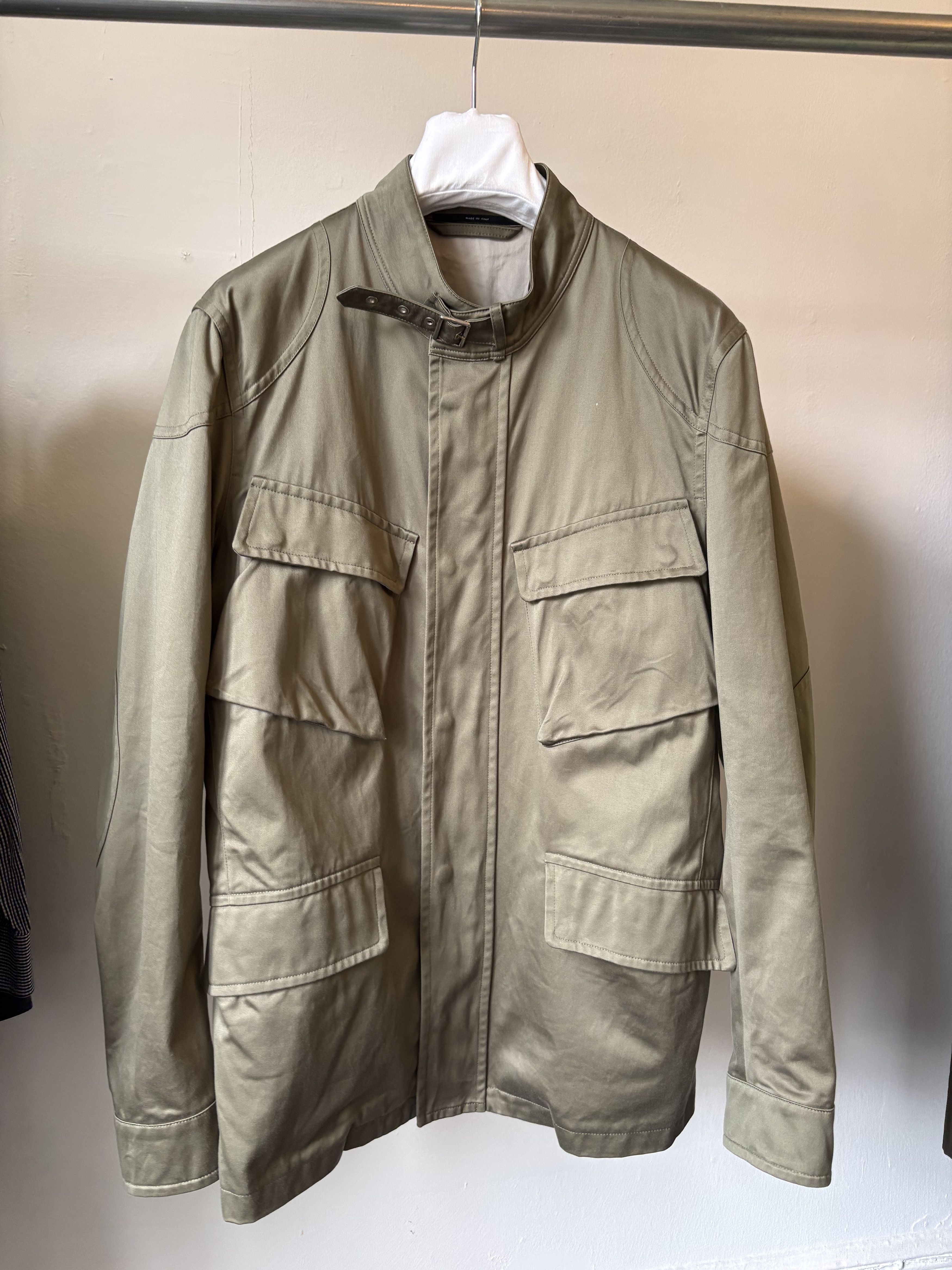 Gucci Gucci 2010 Green Belstaff Style Jacket Size US M / EU 48-50 / 2 - 1 Thumbnail