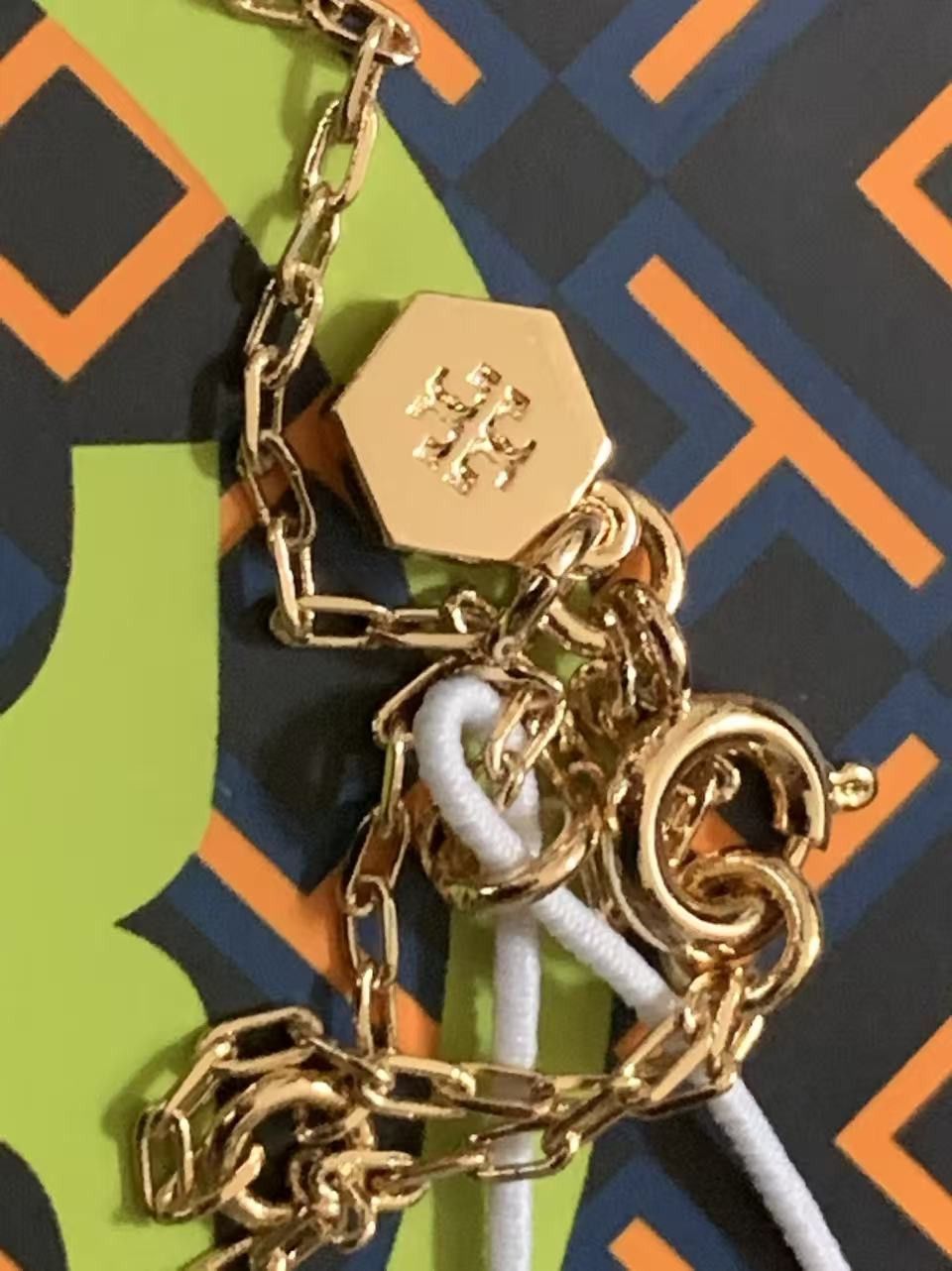 Tory Burch tory burch pearl chain necklace (rose gold) Size ONE SIZE - 3 Thumbnail