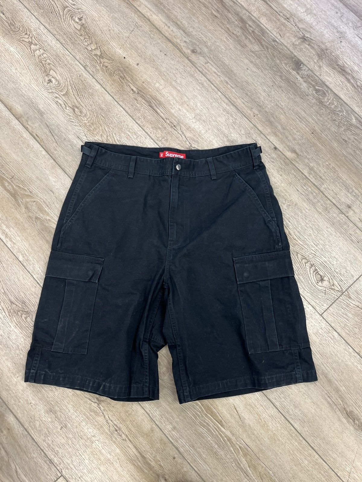 Supreme Supreme Black Shorts Size US 34 / EU 50 - 1 Thumbnail