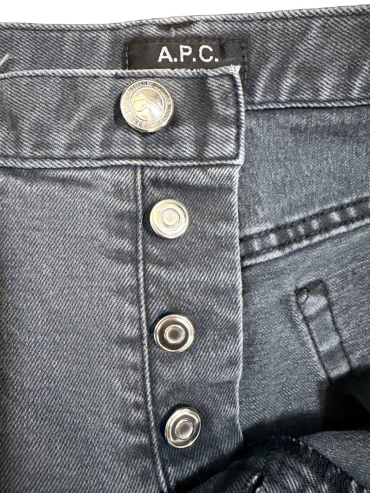 Other A.P.C. Men's Petit Slim-Straight Denim – Gray – Size30 Size US 30 / EU 46 - 2 Thumbnail