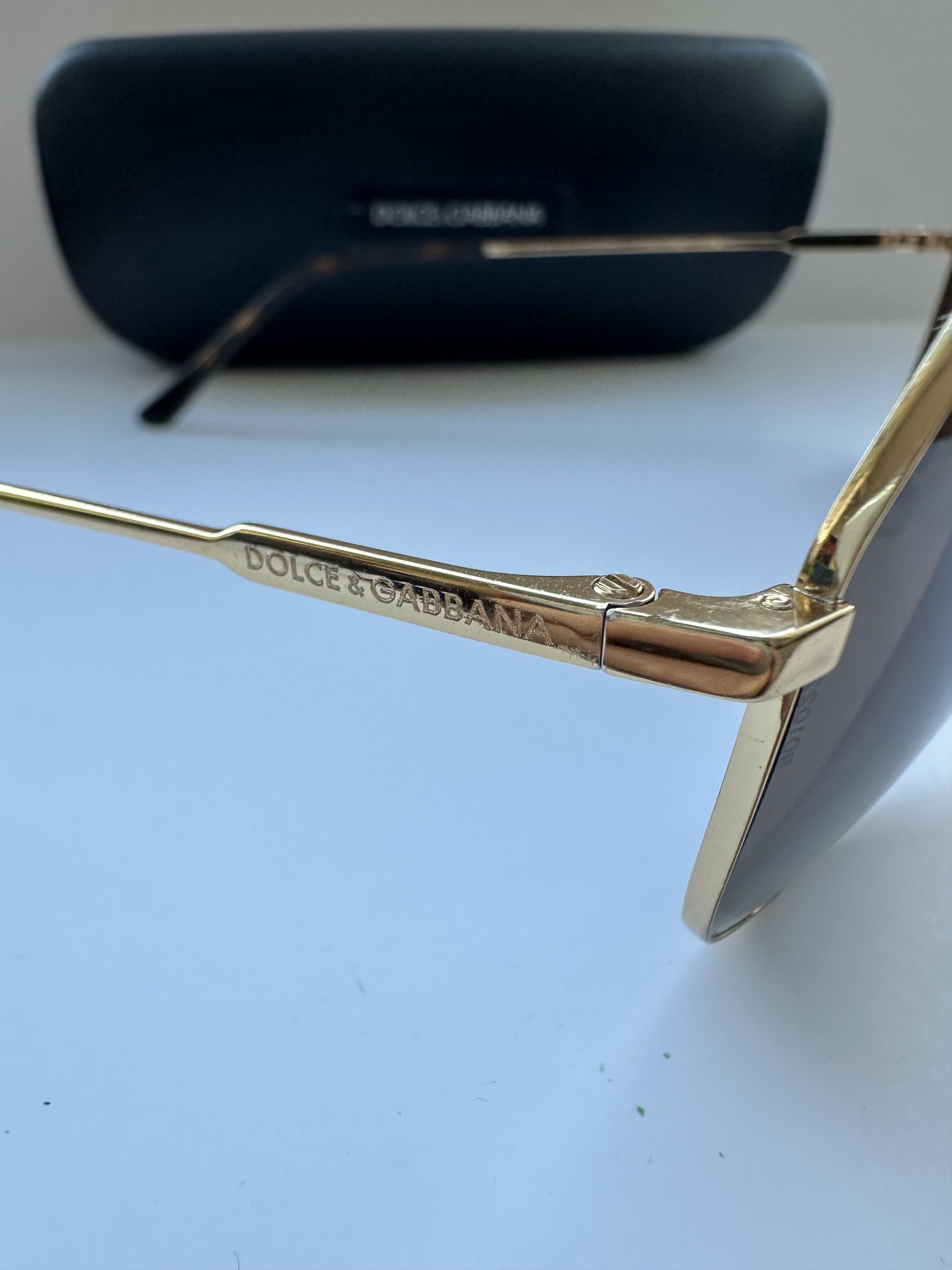 Dolce & Gabbana Dolce & Gabanna DG2129 Aviator Sunglasses Size ONE SIZE - 6 Thumbnail