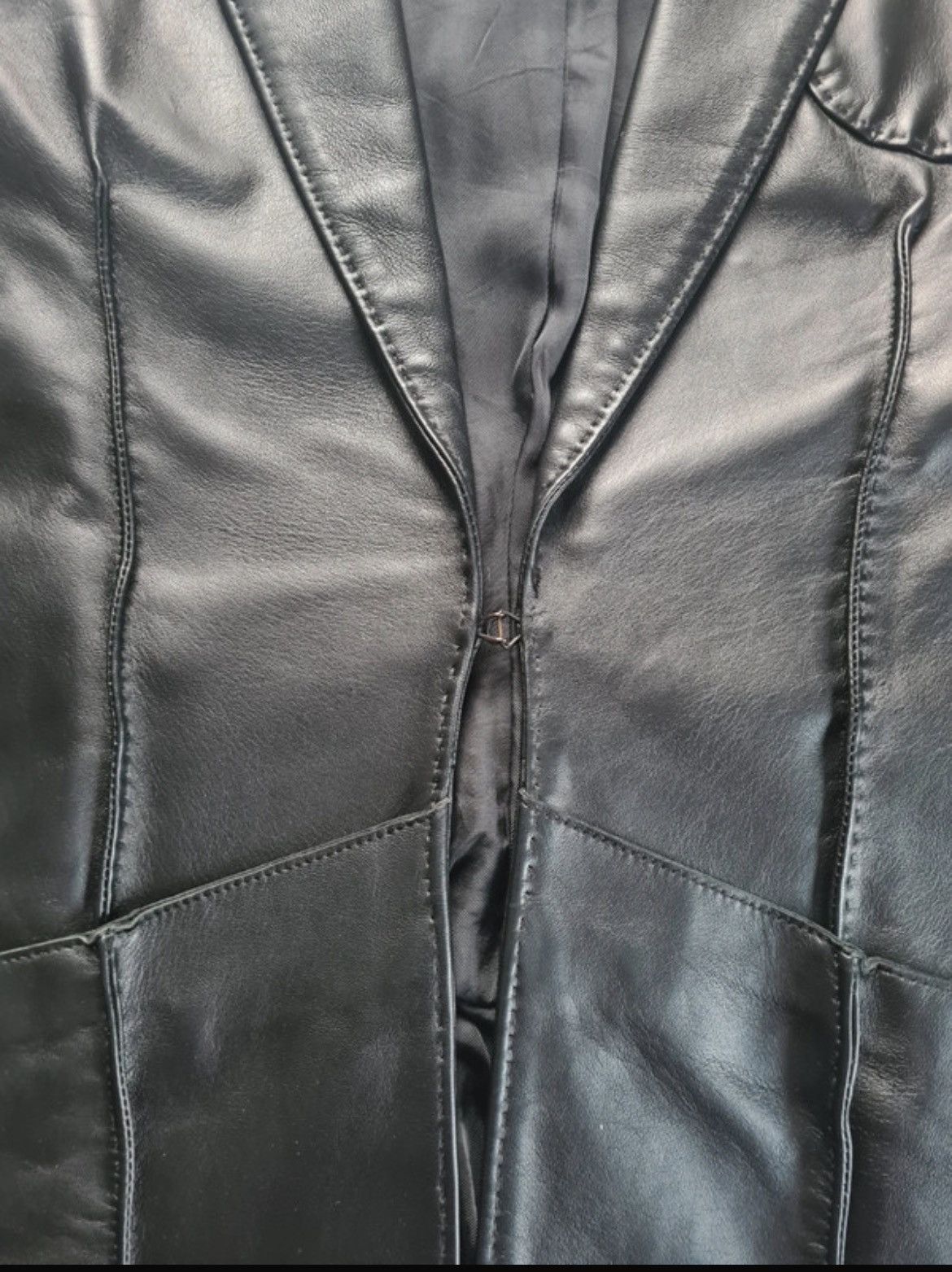 Simonetta Ravizza Simonetta Ravizza black leather jacket new S Size S / US 4 / IT 40 - 9 Thumbnail