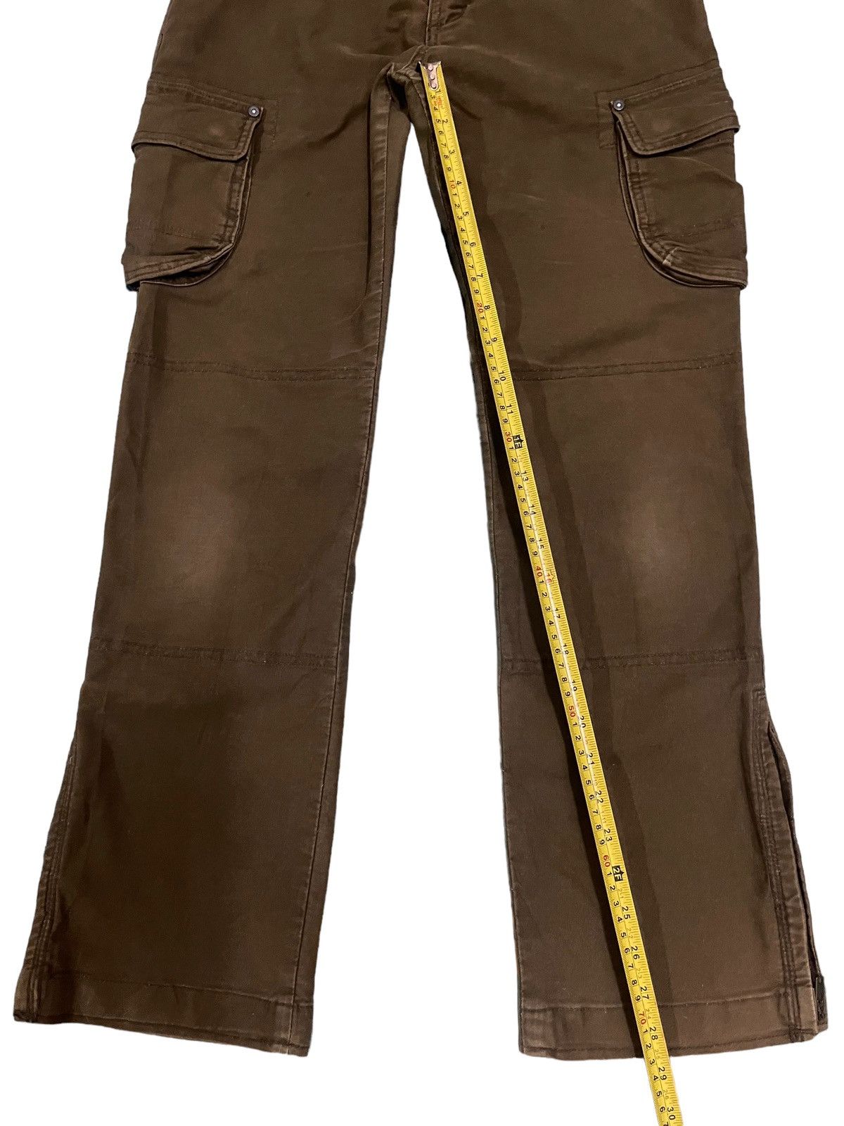 Japanese Brand Vintage Japanese Brand Travis Scott Style Cargo Pants Size US 28 / EU 44 - 12 Thumbnail