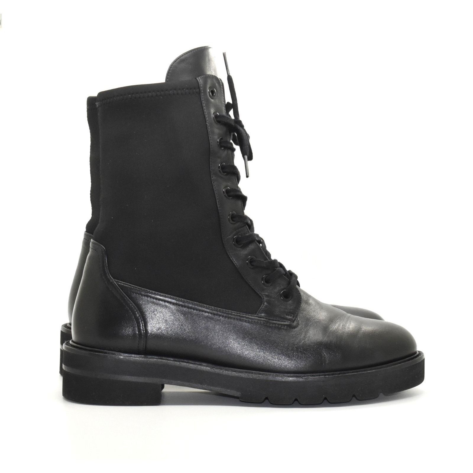 Stuart Weitzman STUART WEITZMAN Ande Lift Tonal Combat Bootie Shoes 9 B $595 Size US 9 / IT 39 - 4 Thumbnail