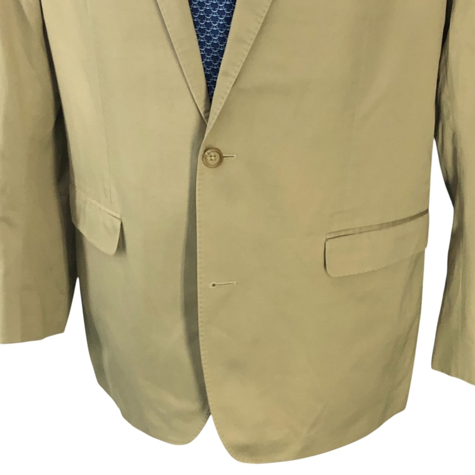 Lauren Ralph Lauren Ralph Lauren LRL 44L Sport Coat Jacket Khaki RECENT *BLEMISH Size 44L - 3 Thumbnail