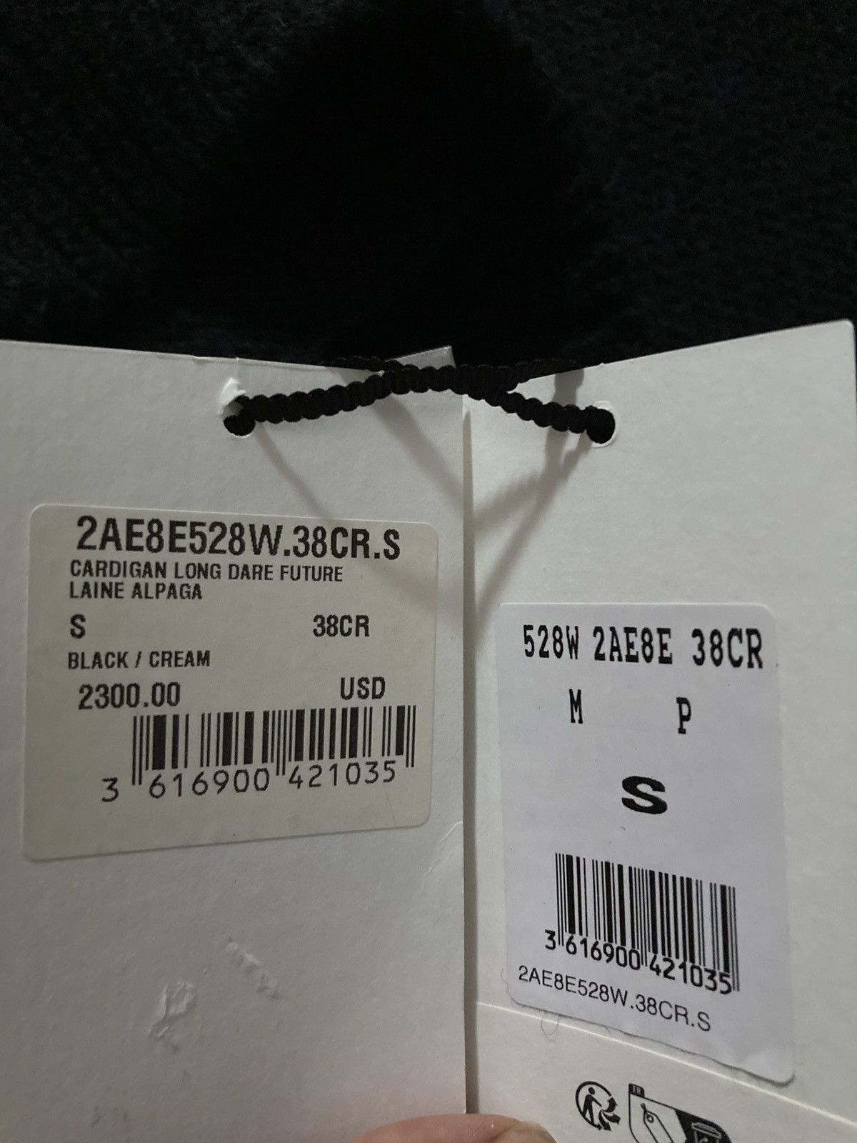 Celine New AW23 Celine Dash Snow Cardigan Hedi Slimane 2023 Artist Size US S / EU 44-46 / 1 - 9 Thumbnail