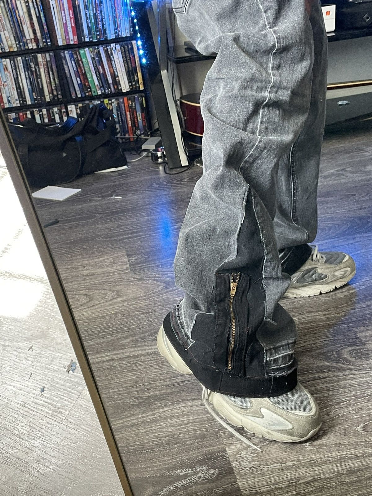 Other Custom black flare jeans Size US 34 / EU 50 - 5 Thumbnail