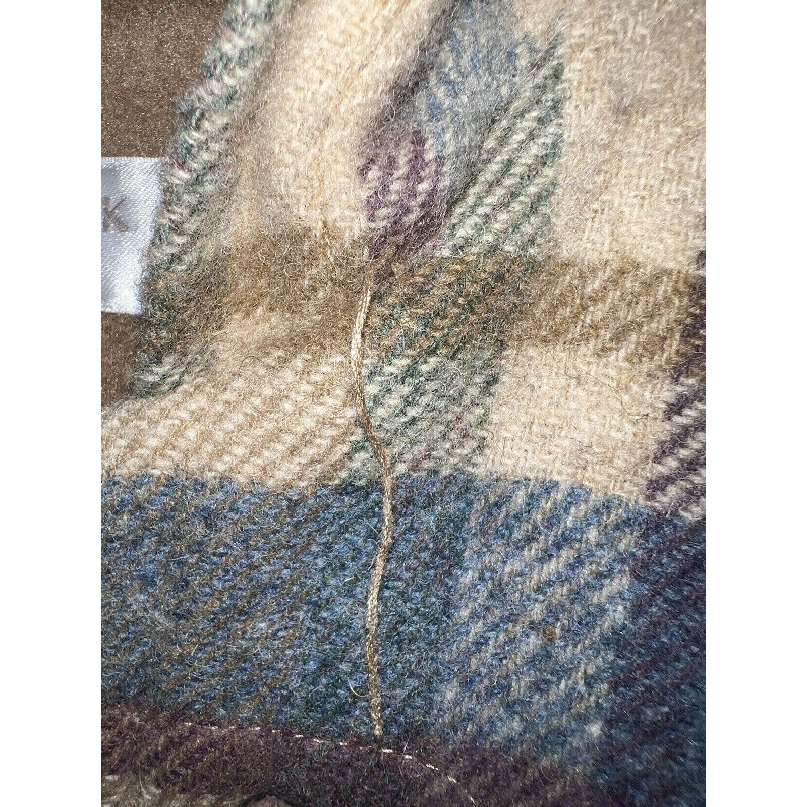 Jones New York Vintage Jones New York Plaid Wool Fleece Lined Womens Medium Size M / US 6-8 / IT 42-44 - 8 Thumbnail
