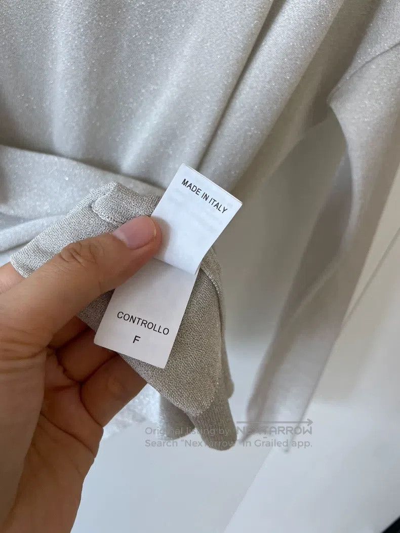 Brunello Cucinelli Brunello Cucinelli size F Lightweight Basic Top Size ONE SIZE - 6 Thumbnail