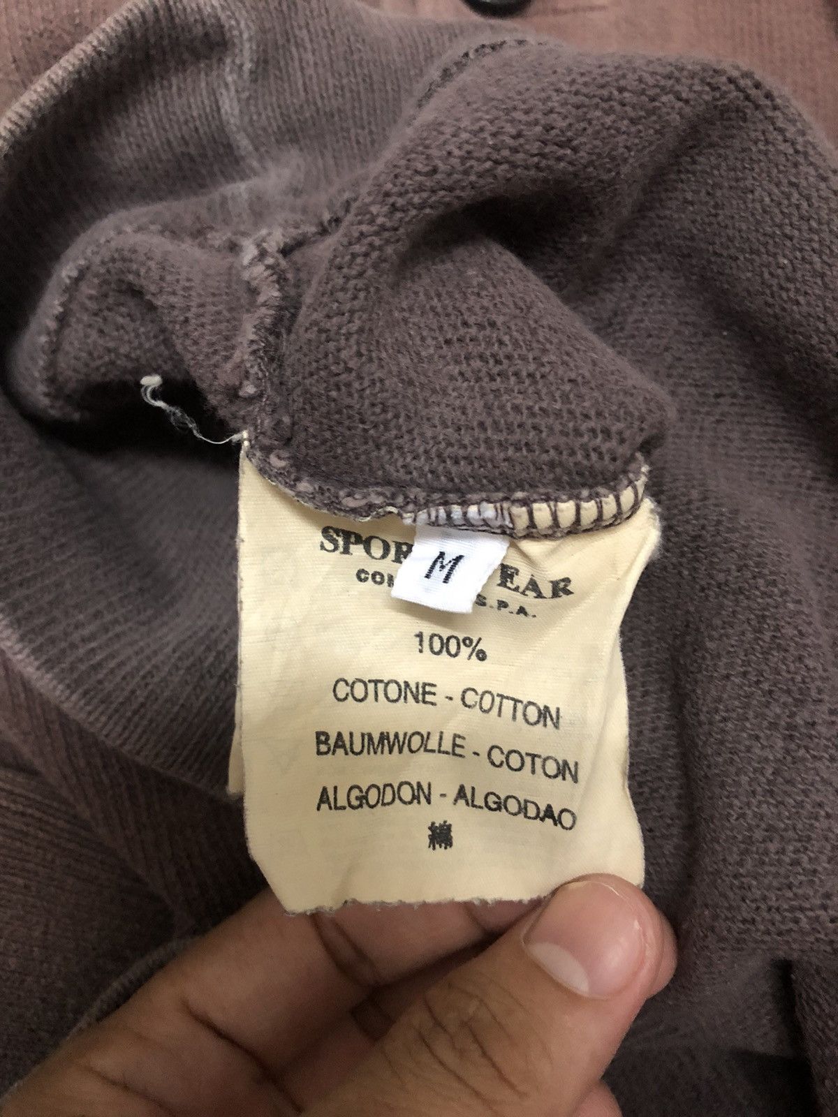 Stone Island × Vintage Vtg Stone Island Button Up Fleece Sweatshirt Size US XL / EU 56 / 4 - 6 Thumbnail