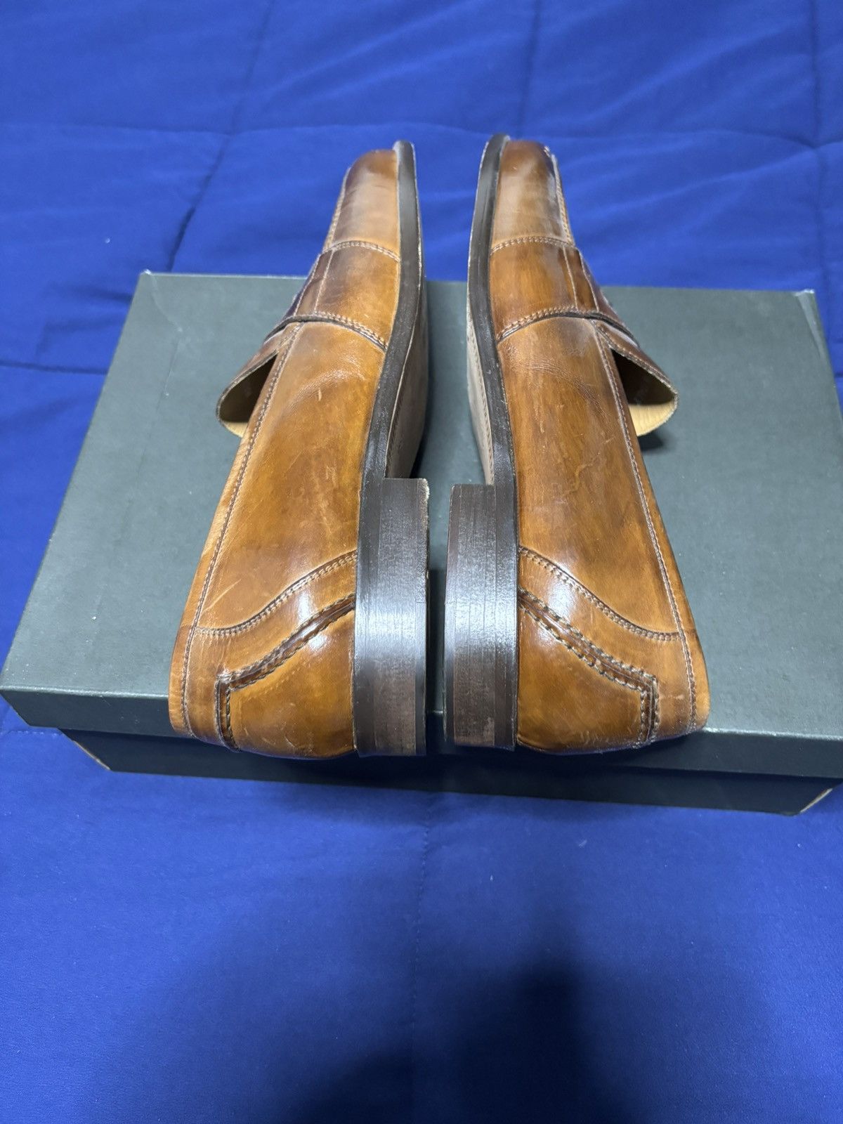 Johnston & Murphy Johnston & Murphy Men’s Dress Shoes Size 10 Size US 10 / EU 43 - 2 Thumbnail