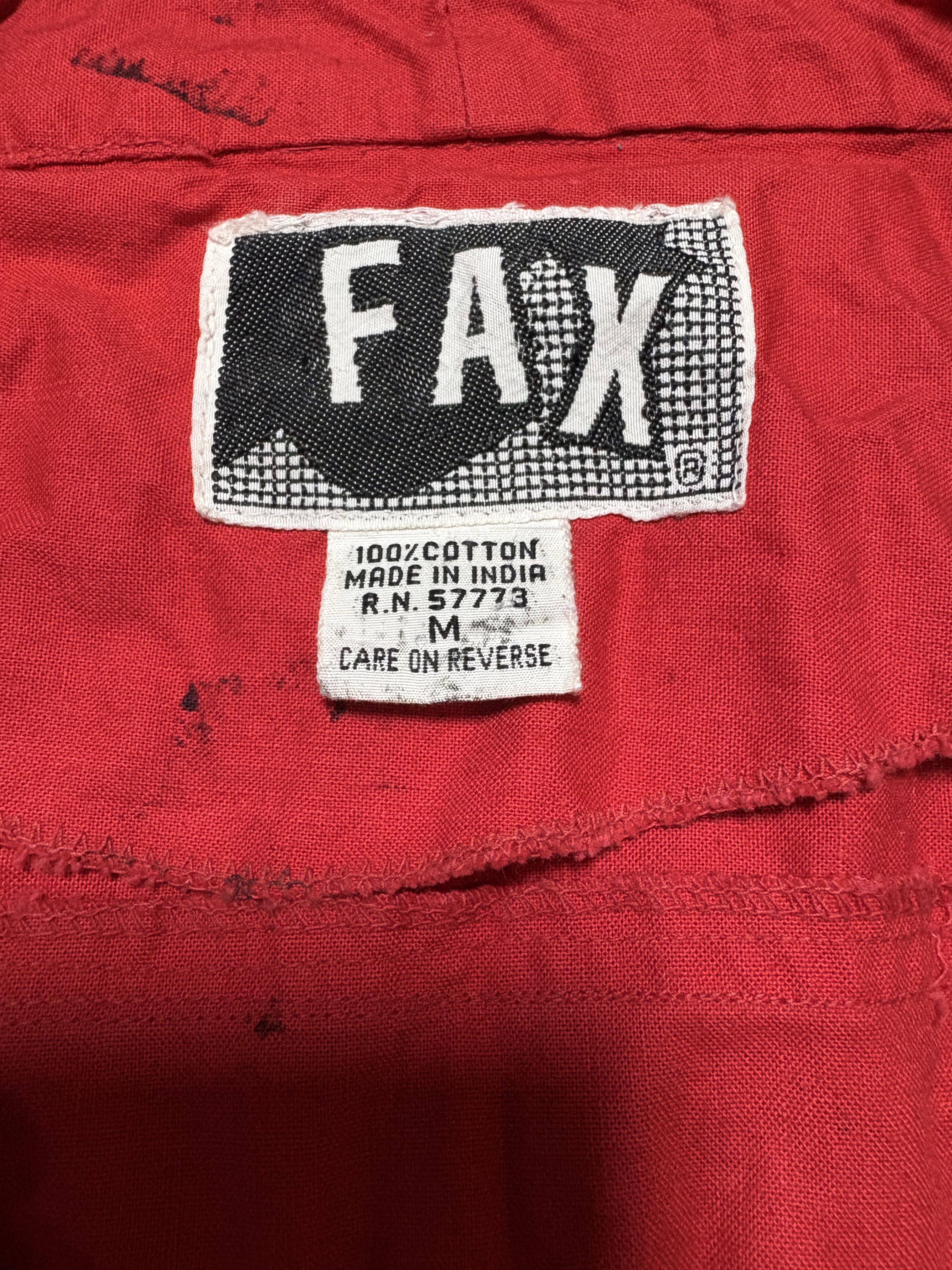 Japanese Brand Crazy FAX wax paint jacket Size US M / EU 48-50 / 2 - 3 Thumbnail