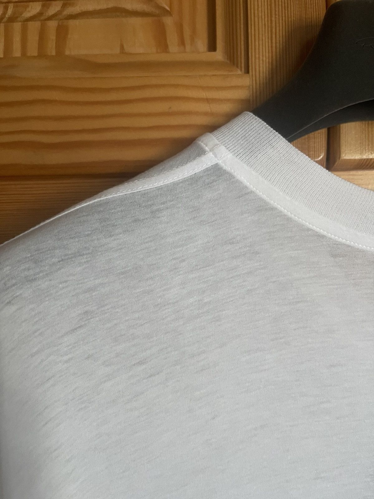 Rick Owens [Rare Fabric] Tommy-T Xtra Light Weaving T-shirt Size US L / EU 52-54 / 3 - 4 Thumbnail
