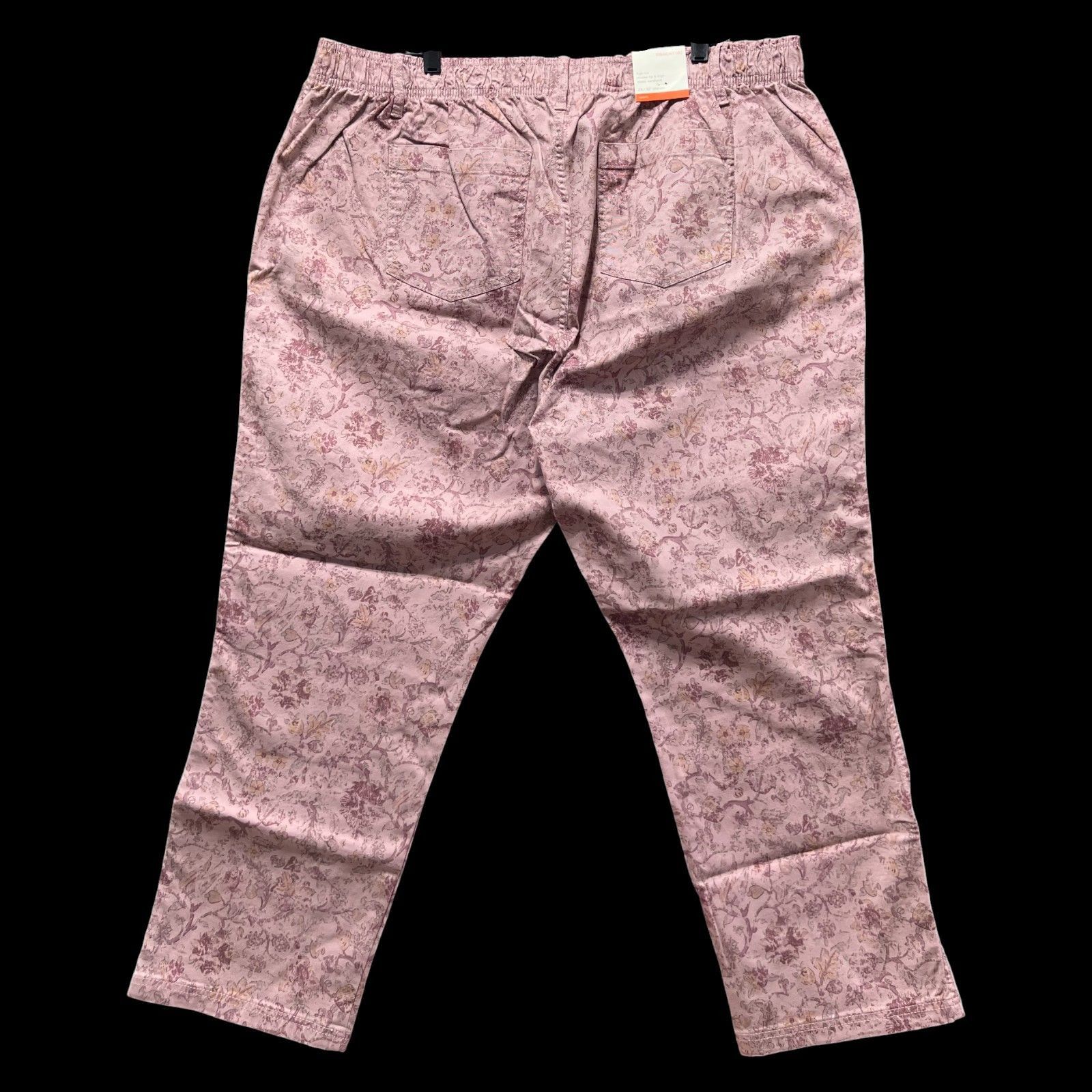 Other Knox Rose - Women's High Rise Pants Elastic Waistband - Rela Size 42" / US 20 - 3 Thumbnail
