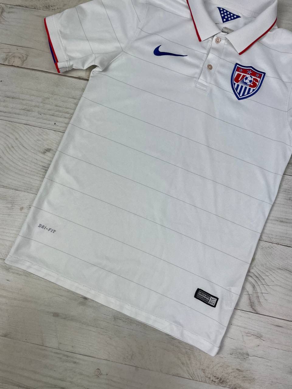 Nike Nike USA National Team 2014 2015 Home Shirt Soccer Jersey Size US S / EU 44-46 / 1 - 3 Thumbnail
