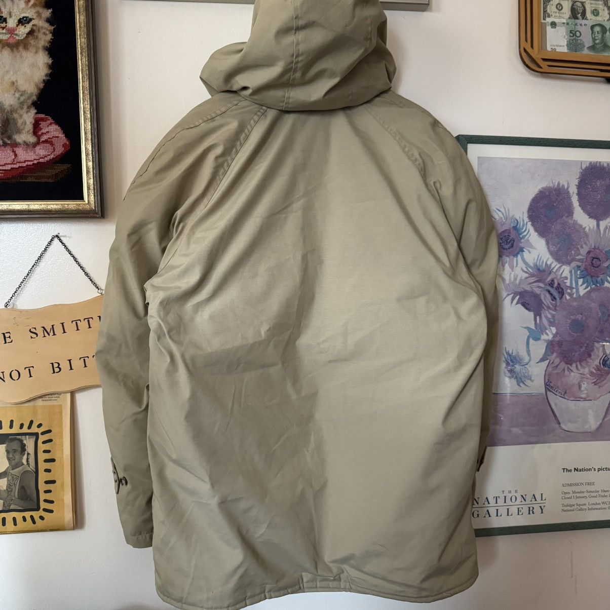 Canada Goose × Vintage vintage Snow Goose (pre-Canada Goose) beige down parka Size US M / EU 48-50 / 2 - 5 Thumbnail