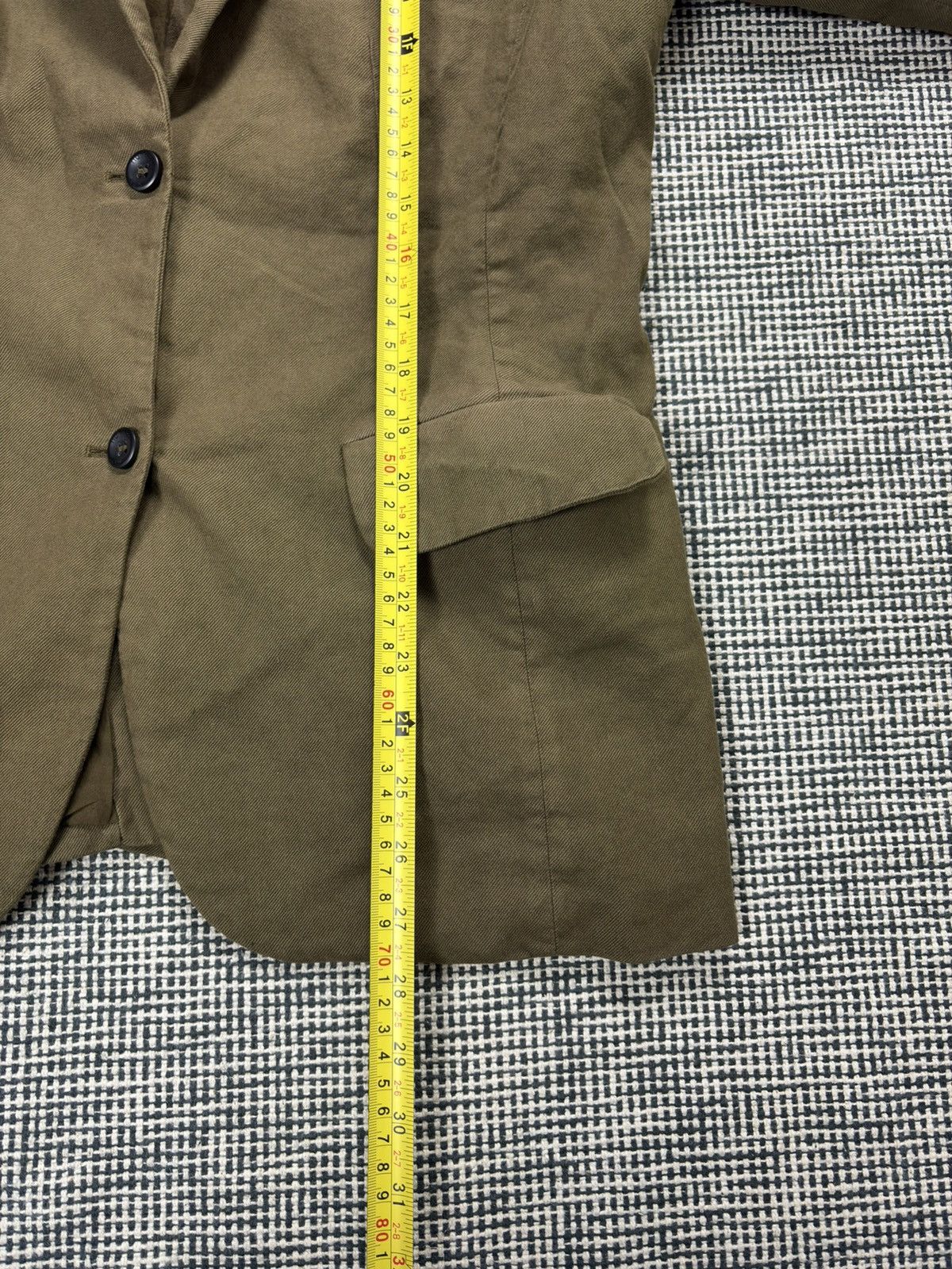 hannes roether Hannes Roether cotton linen wool chore coat jacket archive Size L / US 10 / IT 46 - 7 Thumbnail