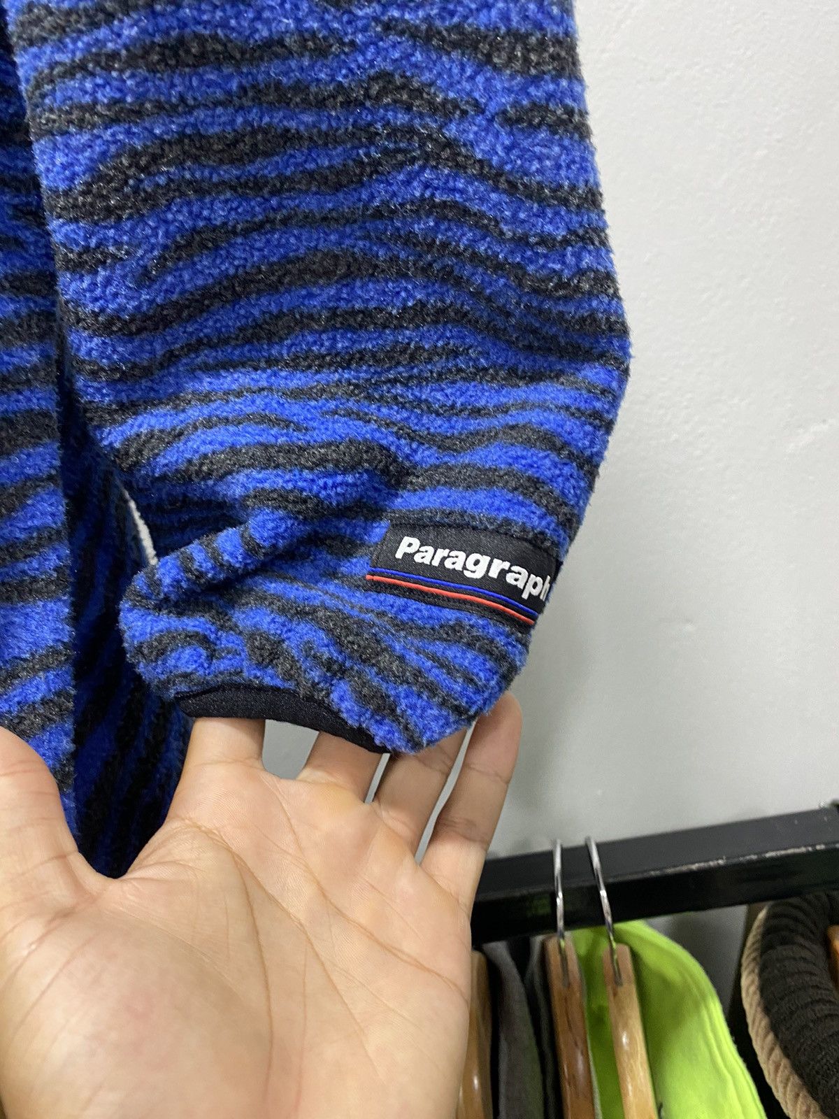 Japanese Brand × Vintage Paragraph Oversize Fleece Sweater Size US XXL / EU 58 / 5 - 4 Thumbnail