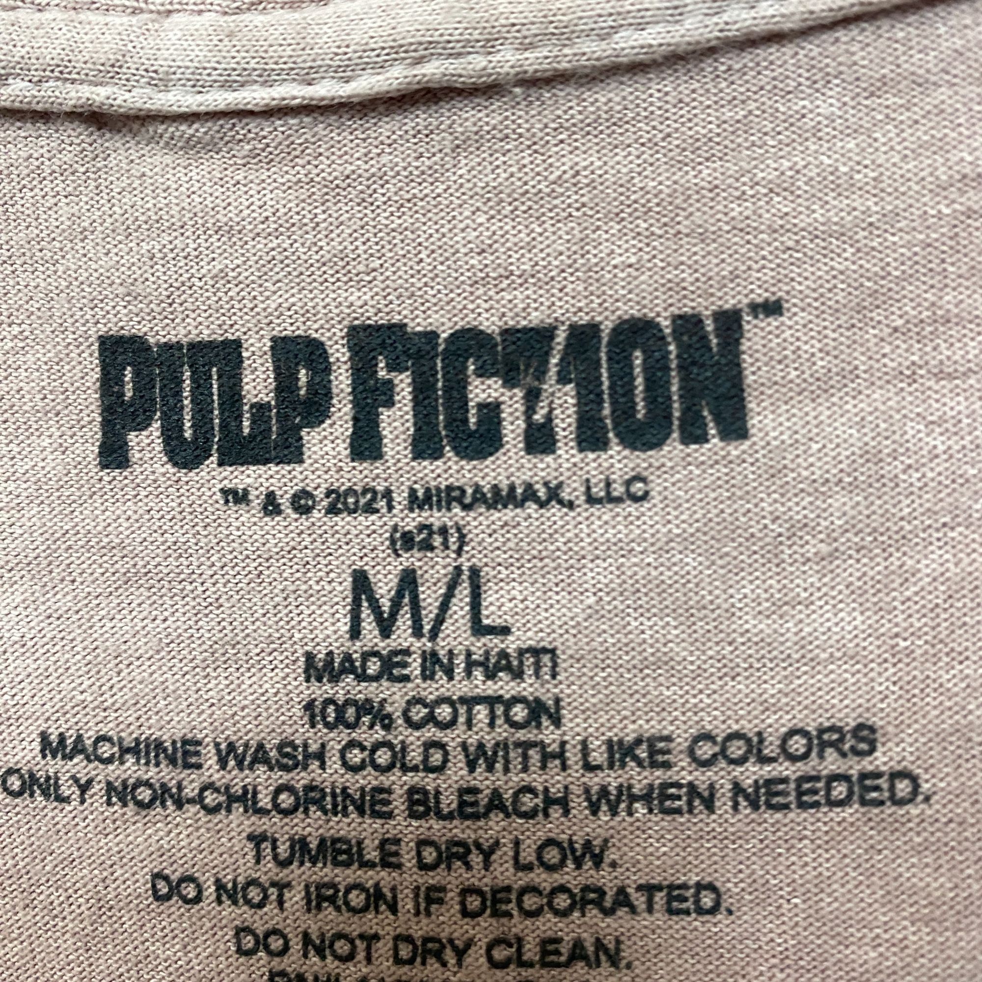 Other Pulp Fiction Vincent & Jules Quentin Tarantino Movie Tee L Size US L / EU 52-54 / 3 - 4 Thumbnail