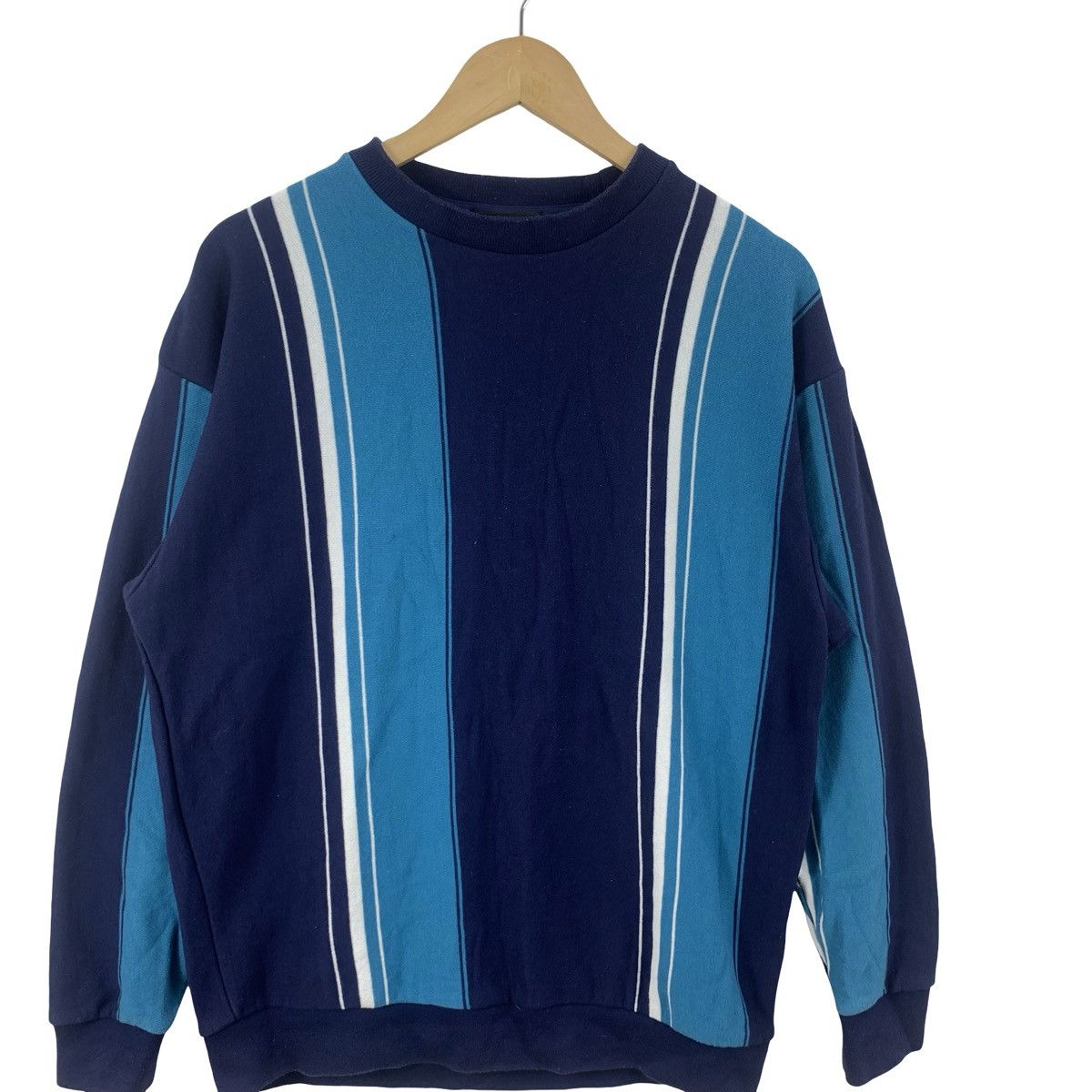 Vintage Vintage NIKO AND … Striped Crewneck Sweatshirt Pullover Size US L / EU 52-54 / 3 - 6 Thumbnail
