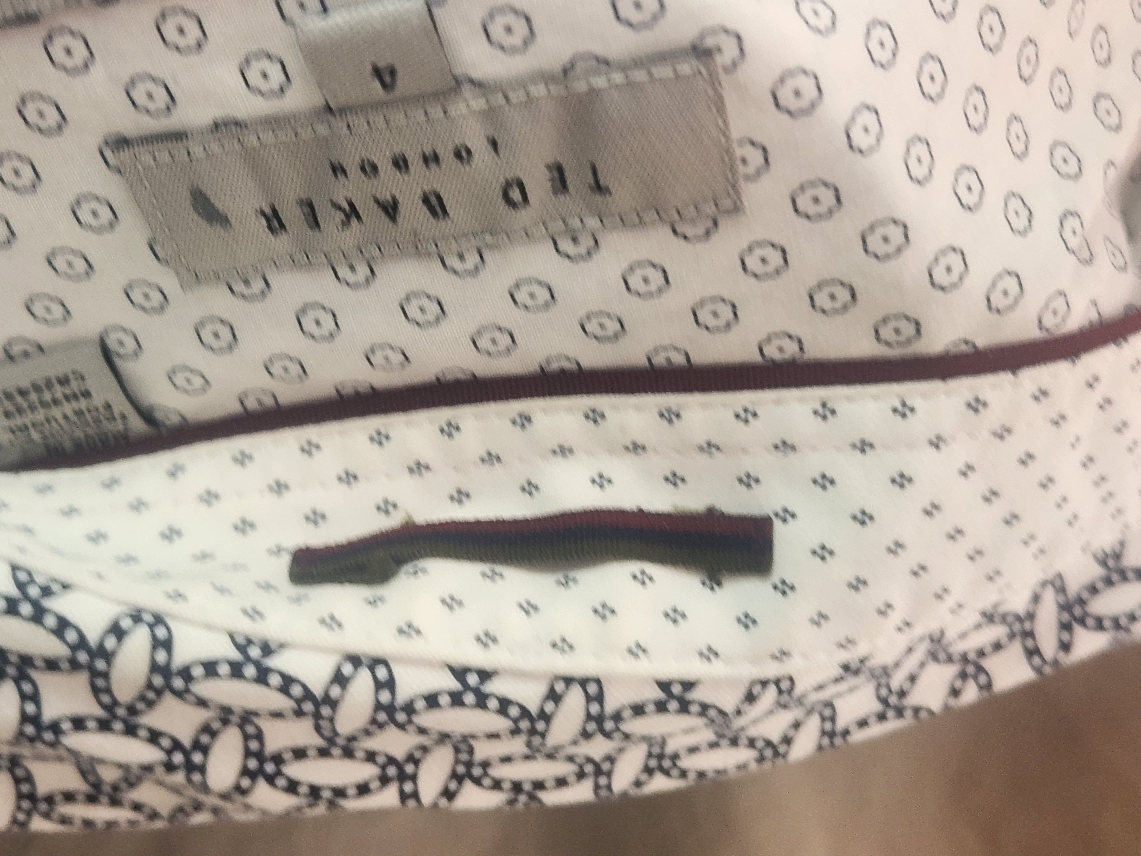 Ted Baker geometric chain link Size US L / EU 52-54 / 3 - 9 Thumbnail