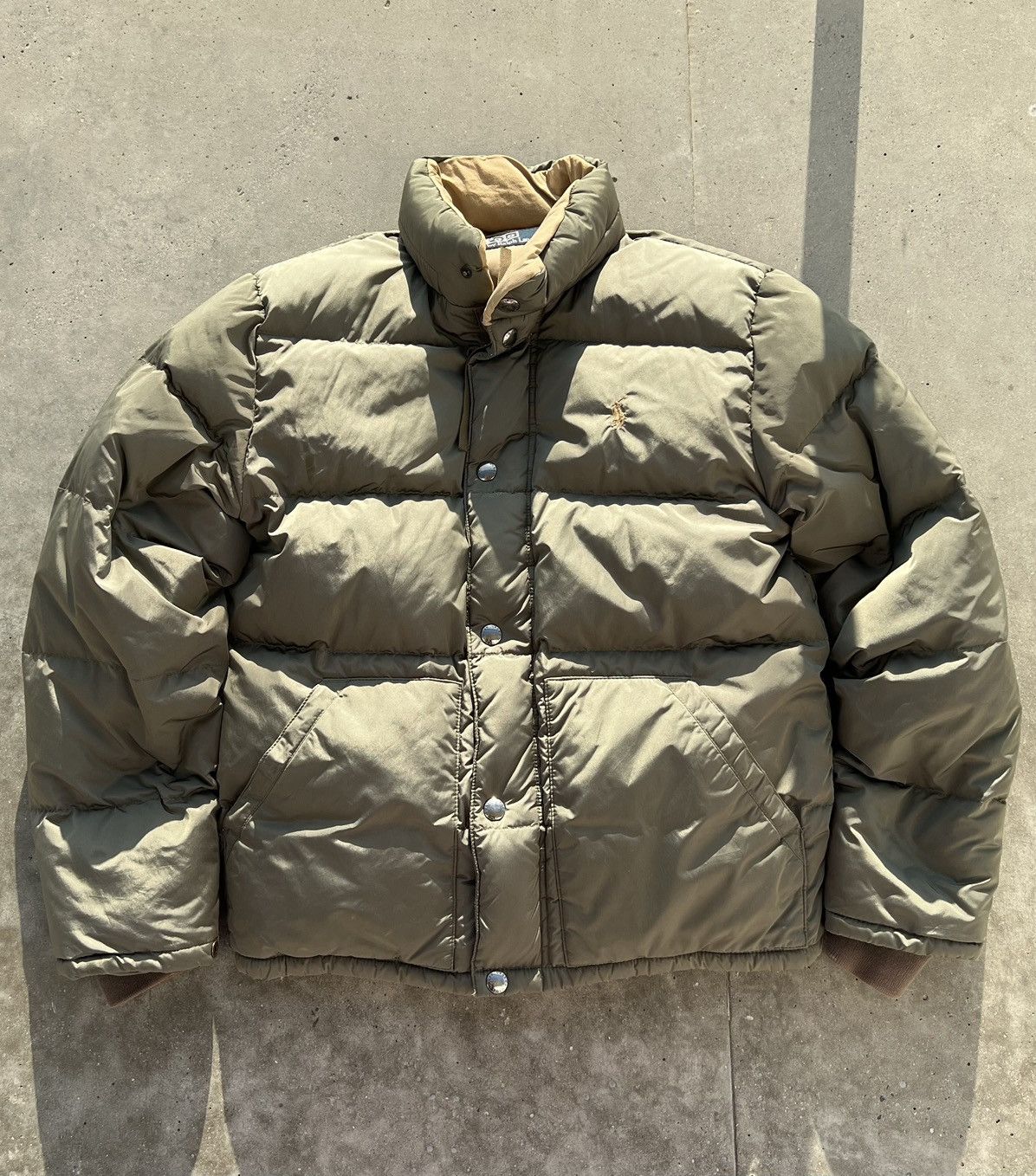 Polo Ralph Lauren × Ralph Lauren Polo Ralph Lauren puffer jacket size small green Size US S / EU 44-46 / 1 - 1 Thumbnail