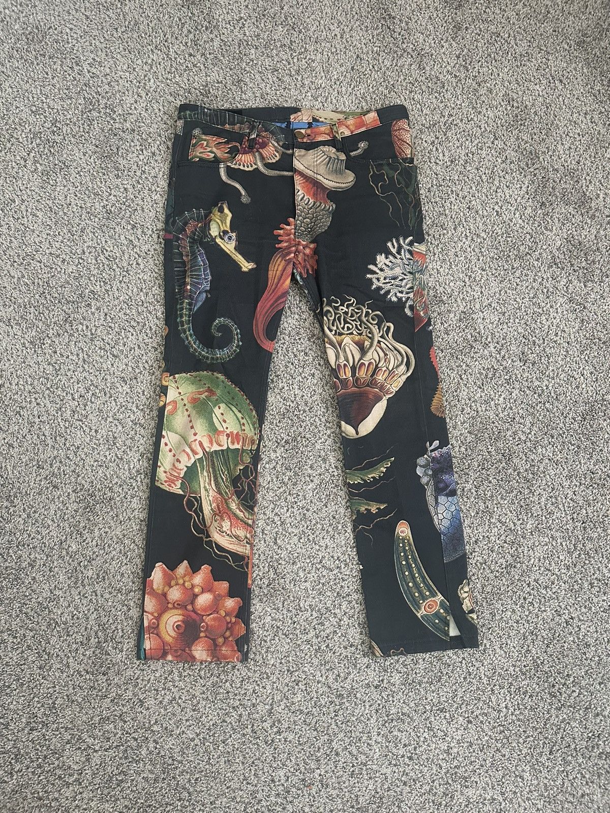Vivienne Westwood **LAST DROP ** Vintage Vivienne Westwood Sea Animals Pants Size US 36 / EU 52 - 1 Thumbnail