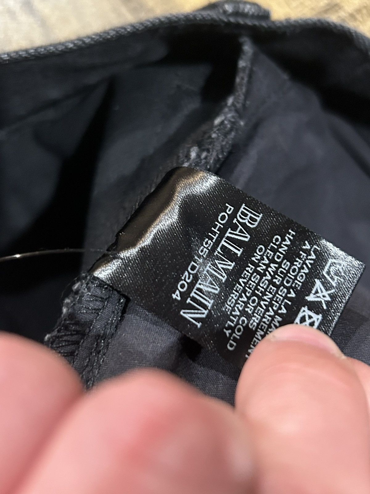 Balmain Black balmain biker jeans Size US 29 - 3 Thumbnail