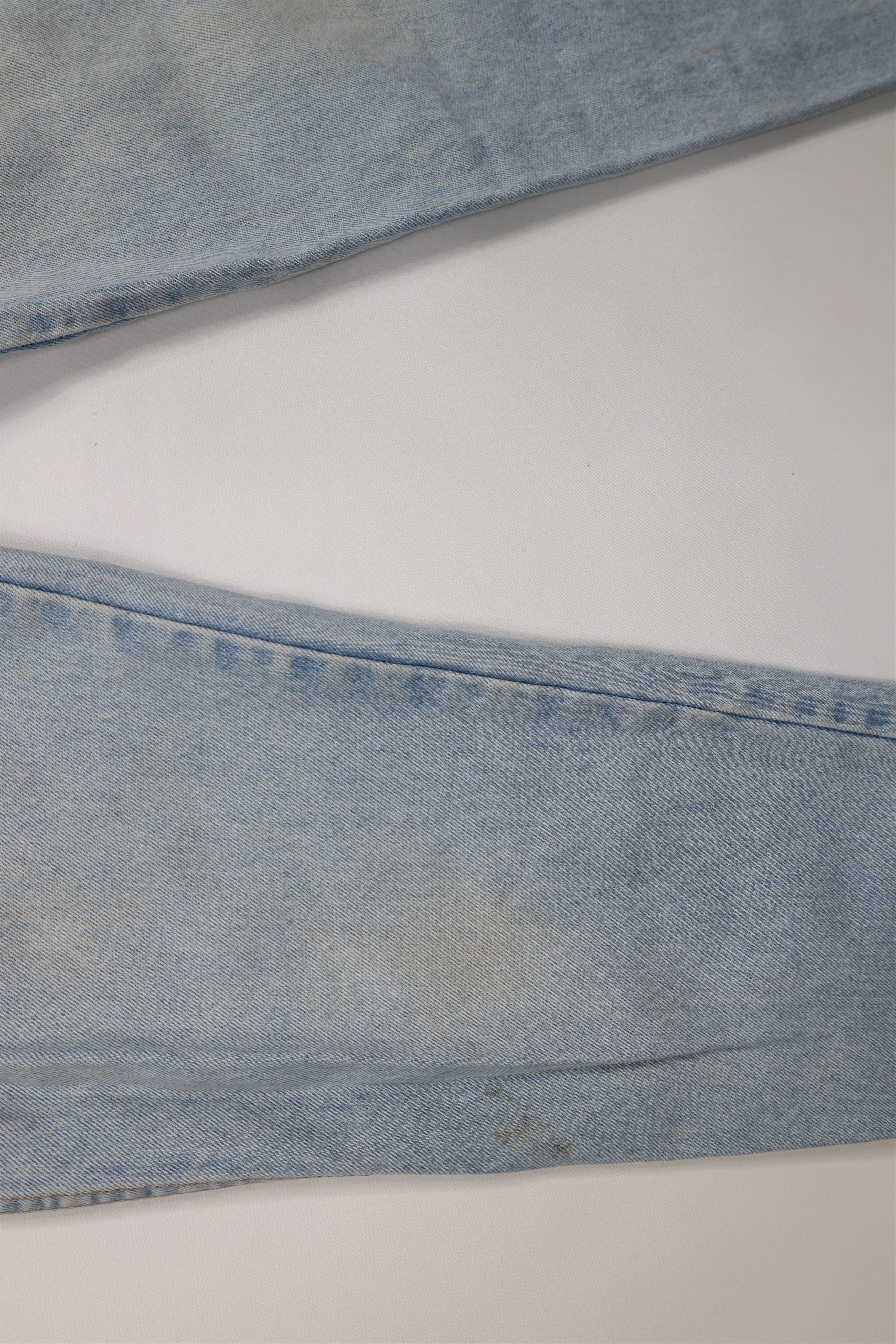 Vintage Vintage 80s 90s Streetwear Tapered Leg Denim Jeans Blue Size 32" / US 10 / IT 46 - 6 Thumbnail