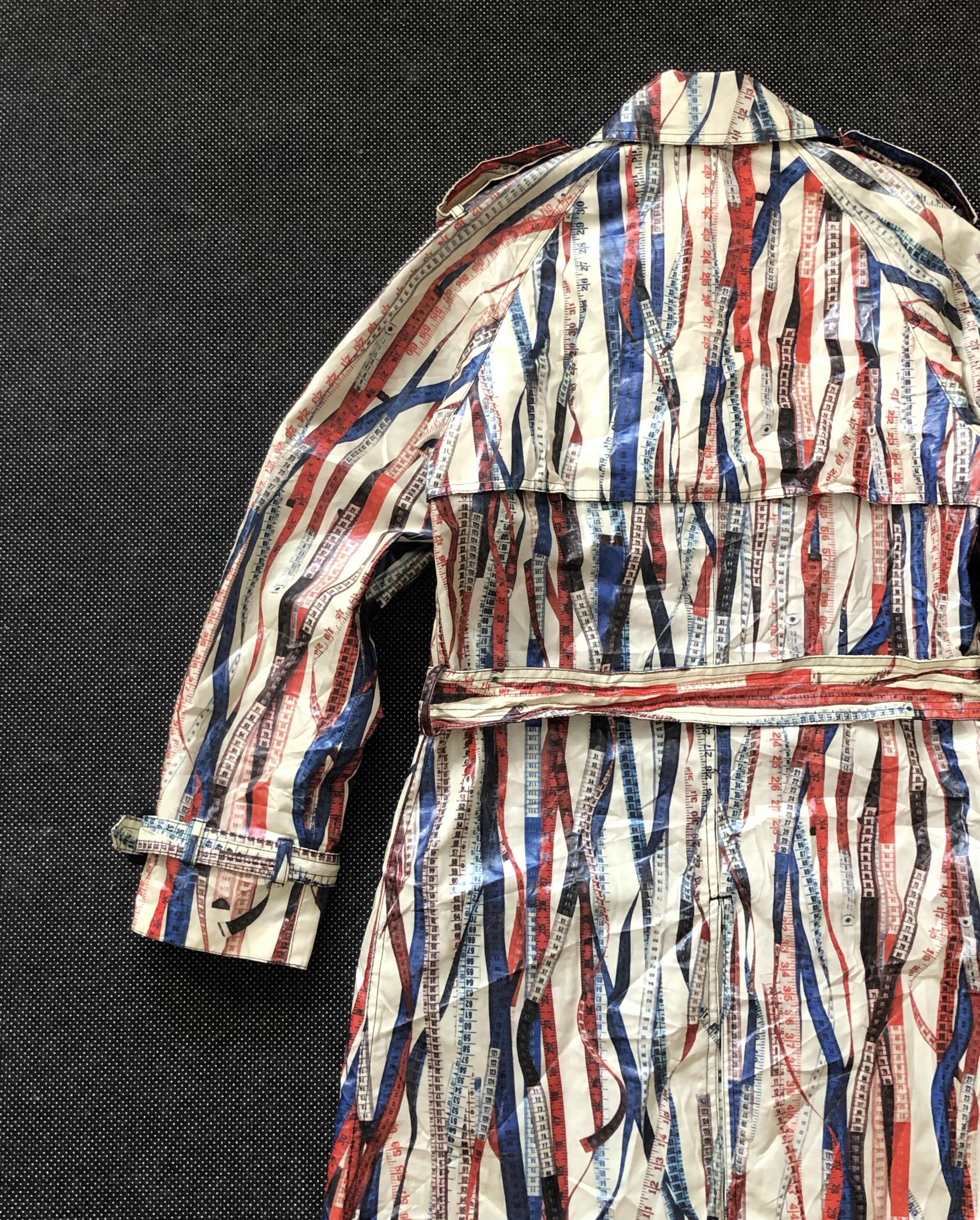 Jean Paul Gaultier RARE🔥FW2015 GAULTIER SEPT PREMIERES RULER TAPE TRENCH COAT Size M / US 6-8 / IT 42-44 - 20 Thumbnail